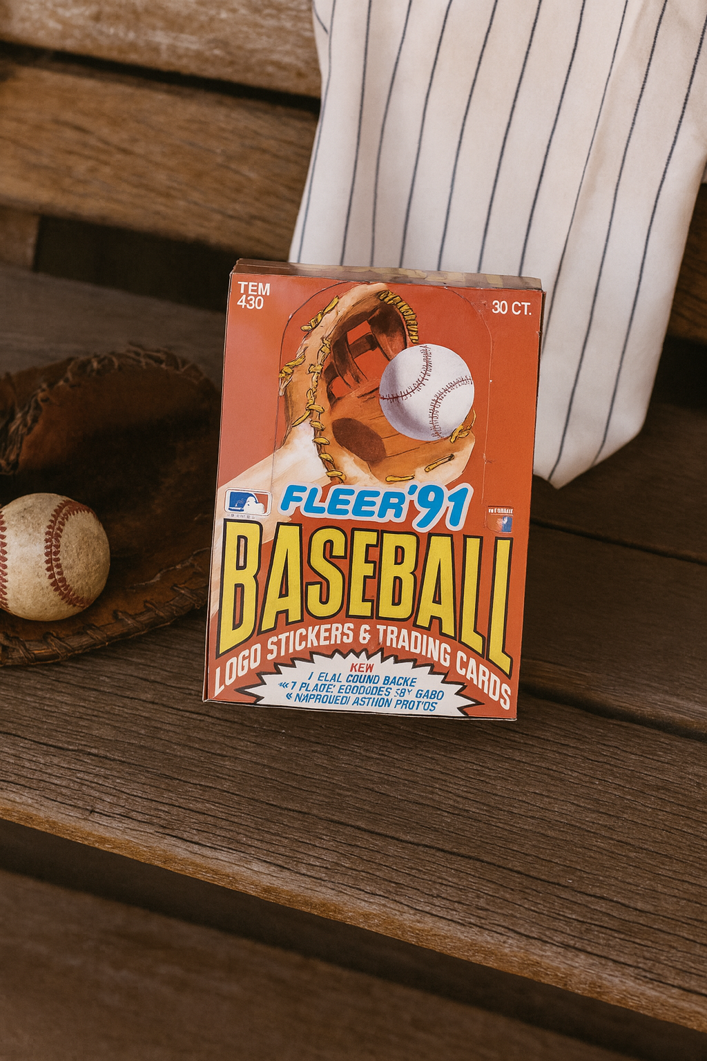 Vintage Baseball Card Boxes & Complete Sets