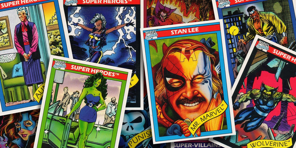 Marvel & DC Trading Card Boxes