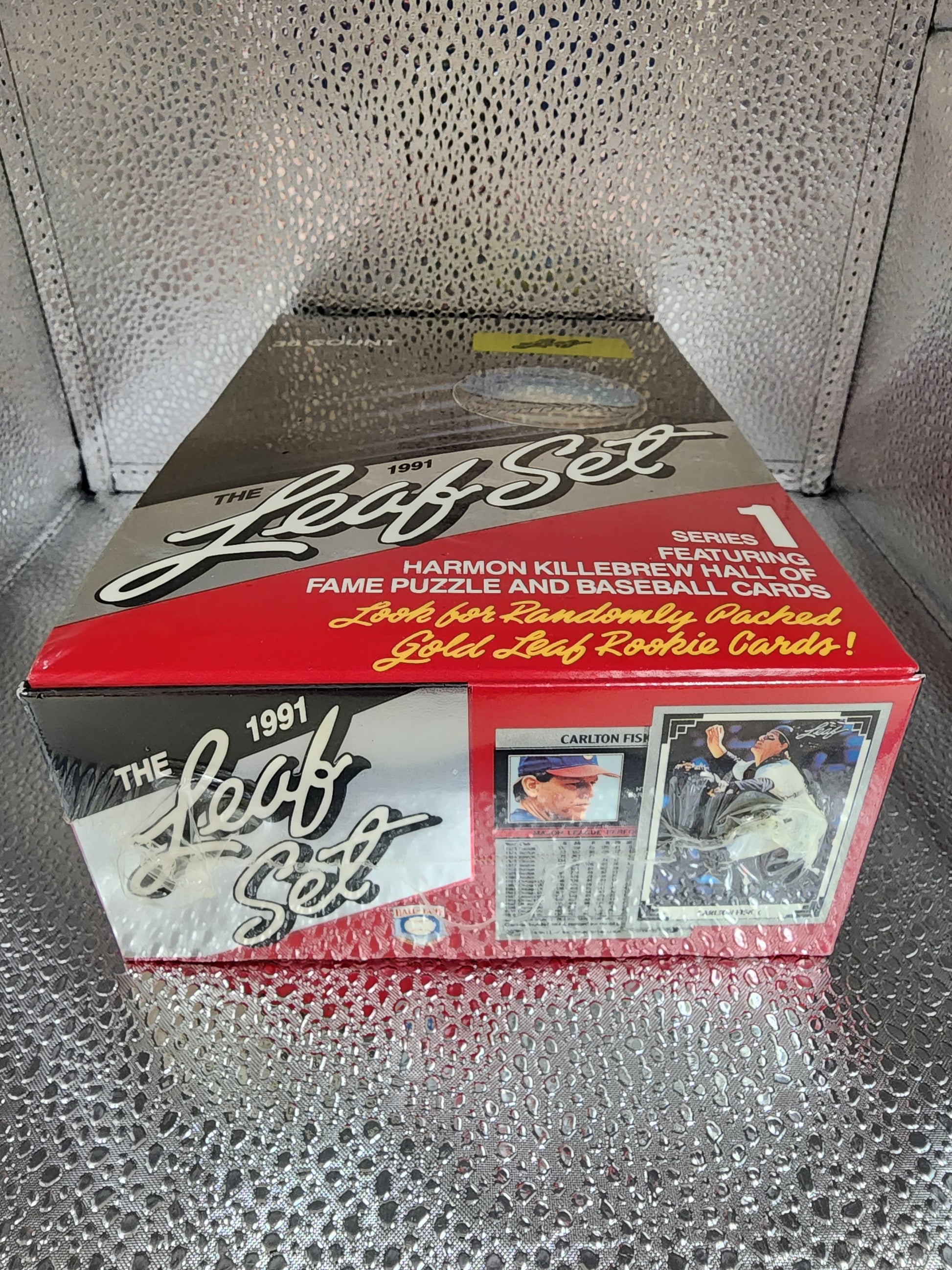 1991 LEAF BASEBALL SERIES 1 FACTORY SEALED BOX 36 PACKS MINT