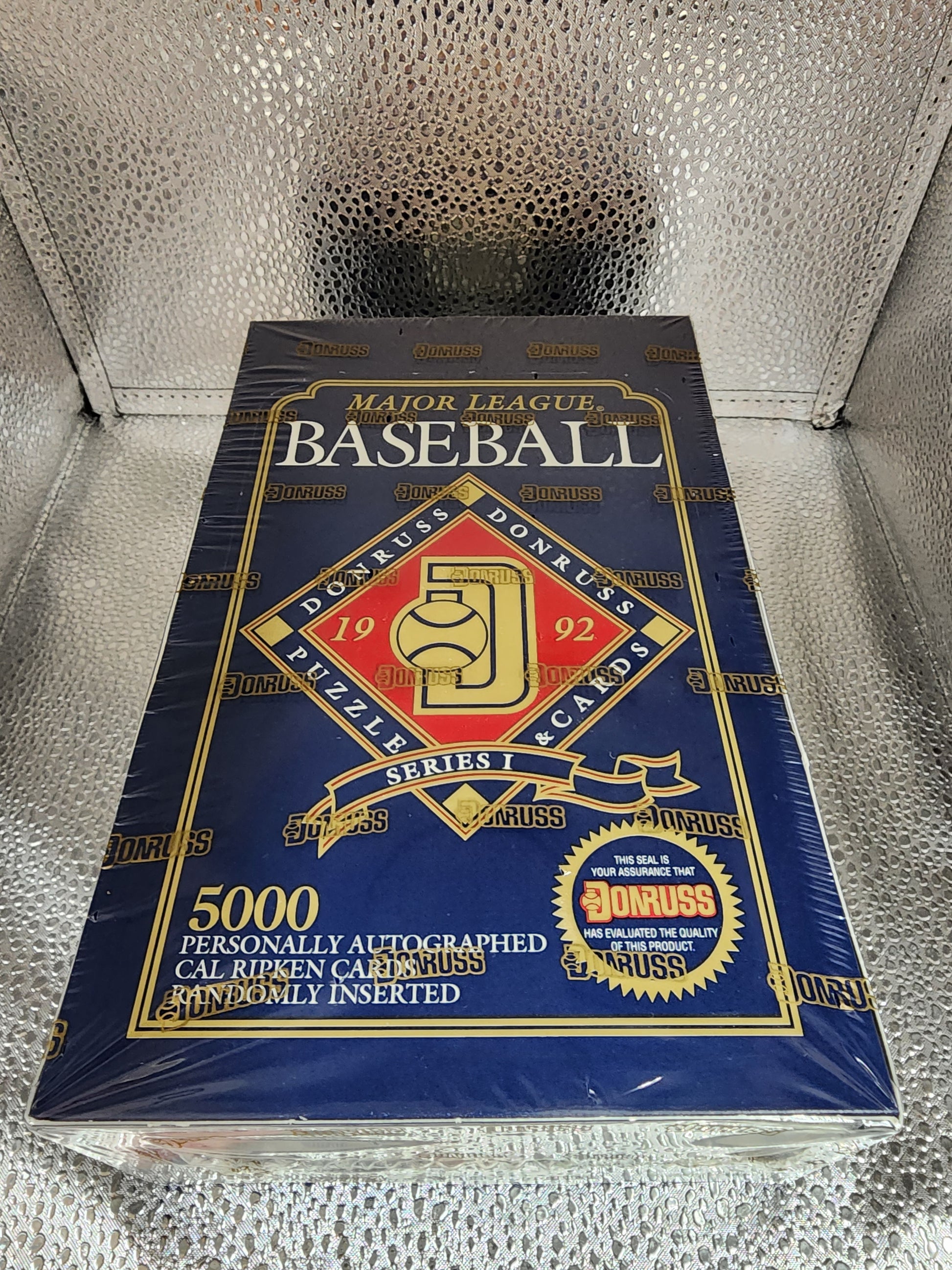1992 DONRUSS SERIES 1 FACTORY SEALED BASEBALL BOX 36 PACKS, MINT