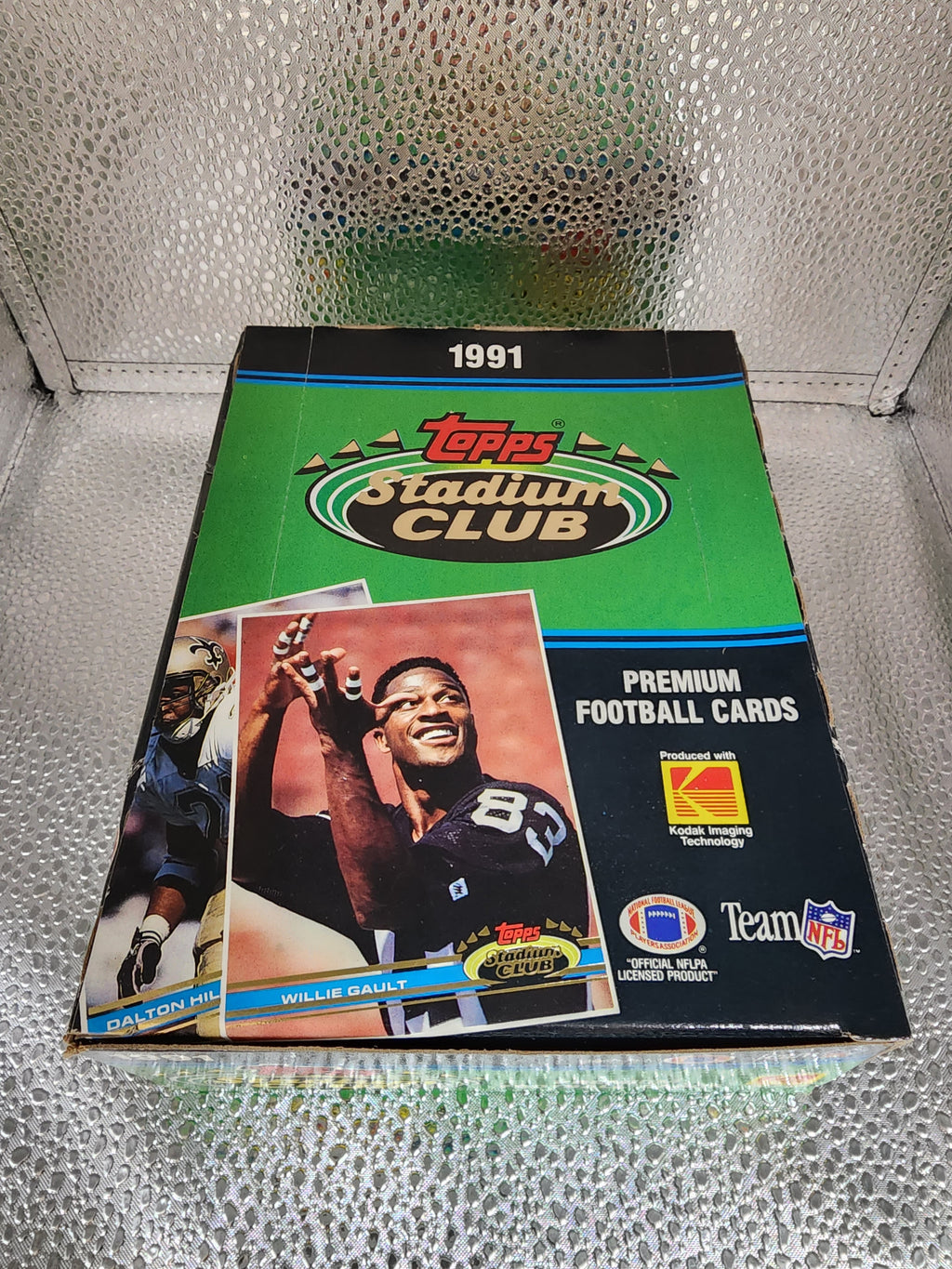 1991 Topps Stadium Club Football Unopened Wax Box 36 Factory Sealed Packs MINT
