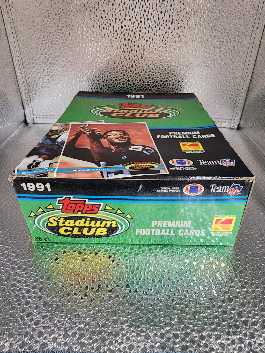 1991 Topps Stadium Club Football Unopened Wax Box 36 Factory Sealed Packs MINT