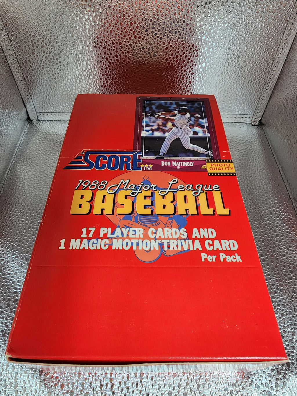1988 Score Baseball Card Wax Box 36 Factory Sealed/Unopened Packs MINT