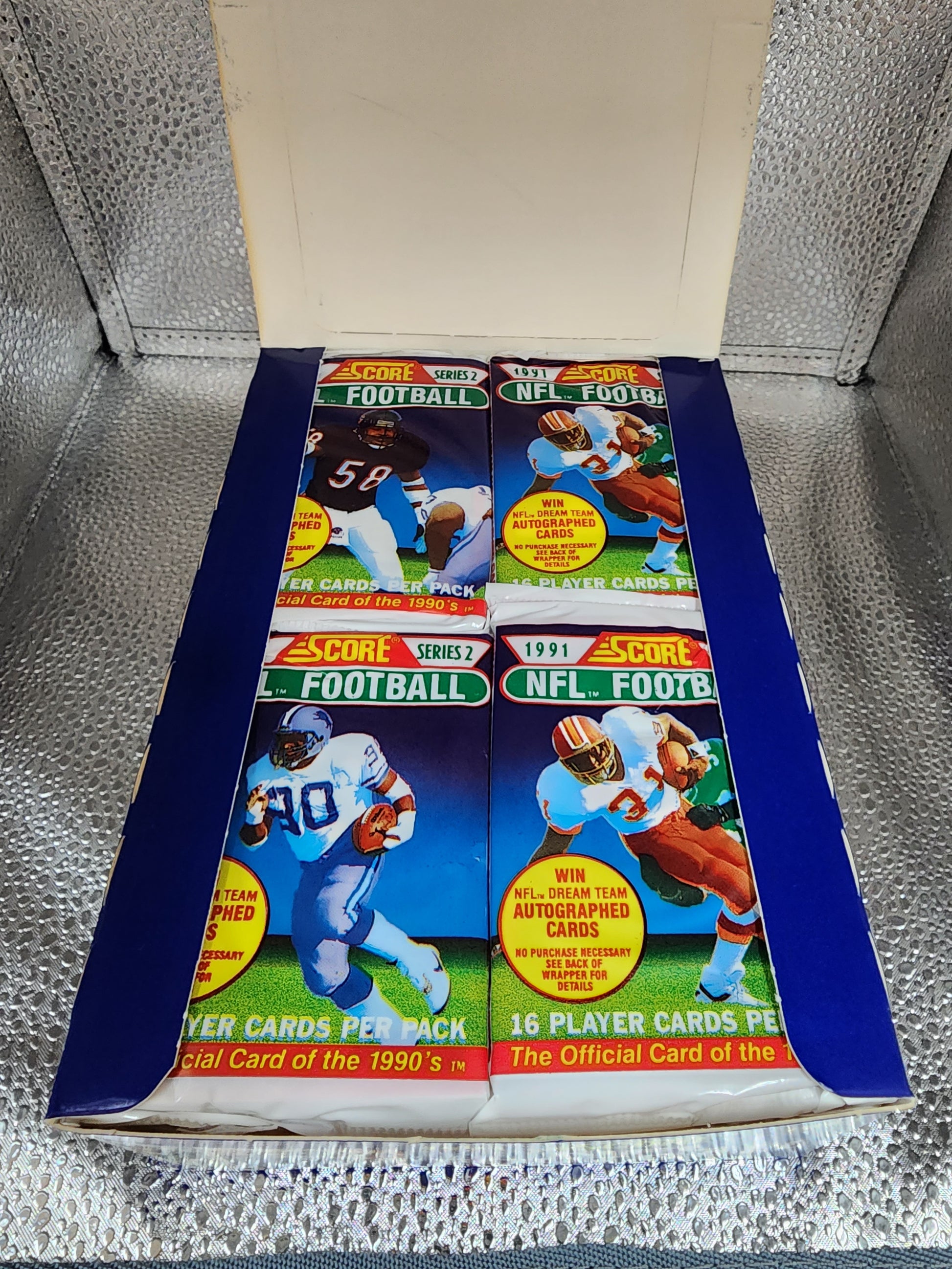 1991 Score Series 2 NFL Football Box 36 Factory Sealed Packs MINT