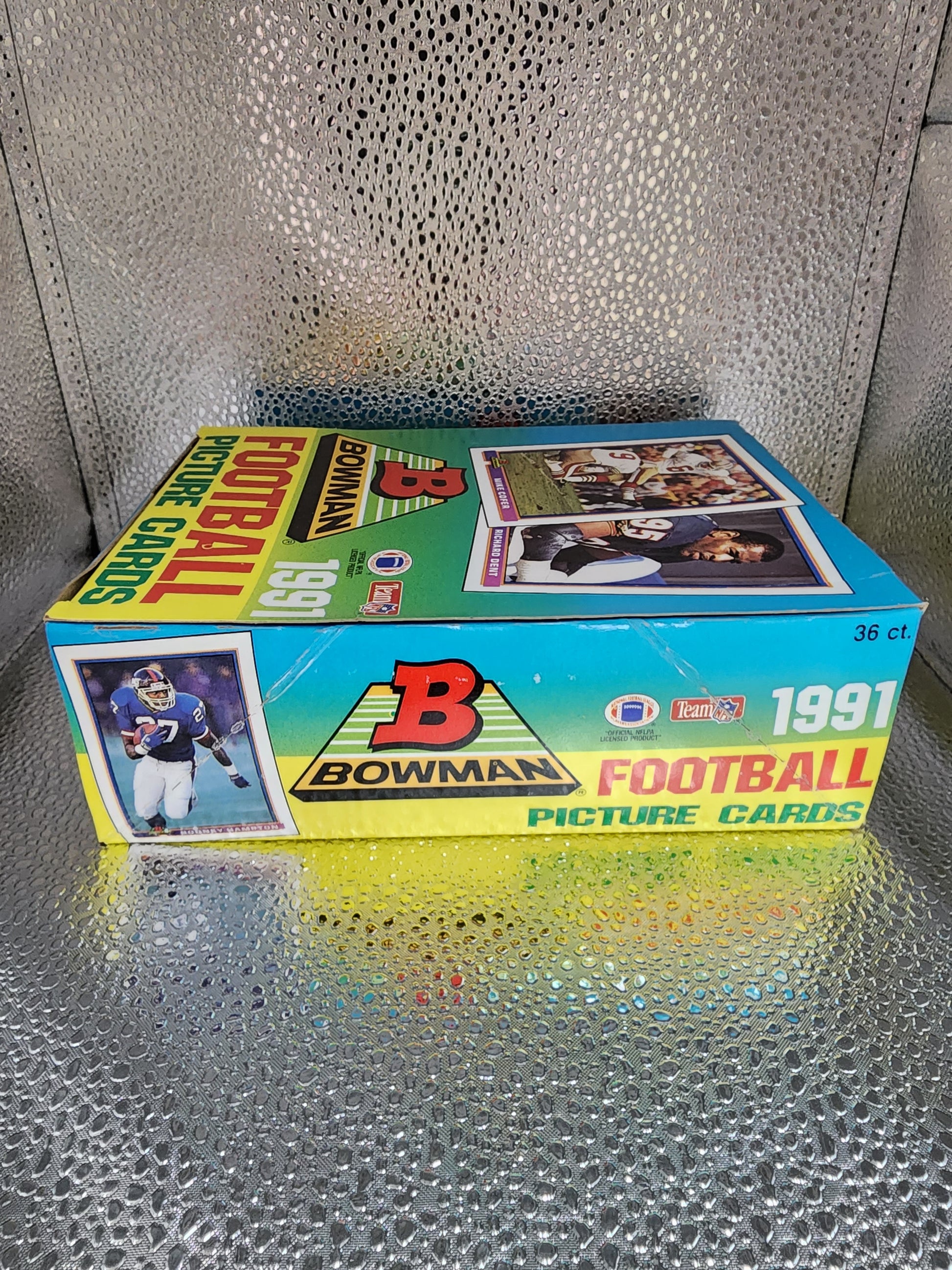 1991 Bowman Football Cards Unopened Box NFL 36 Packs MINT
