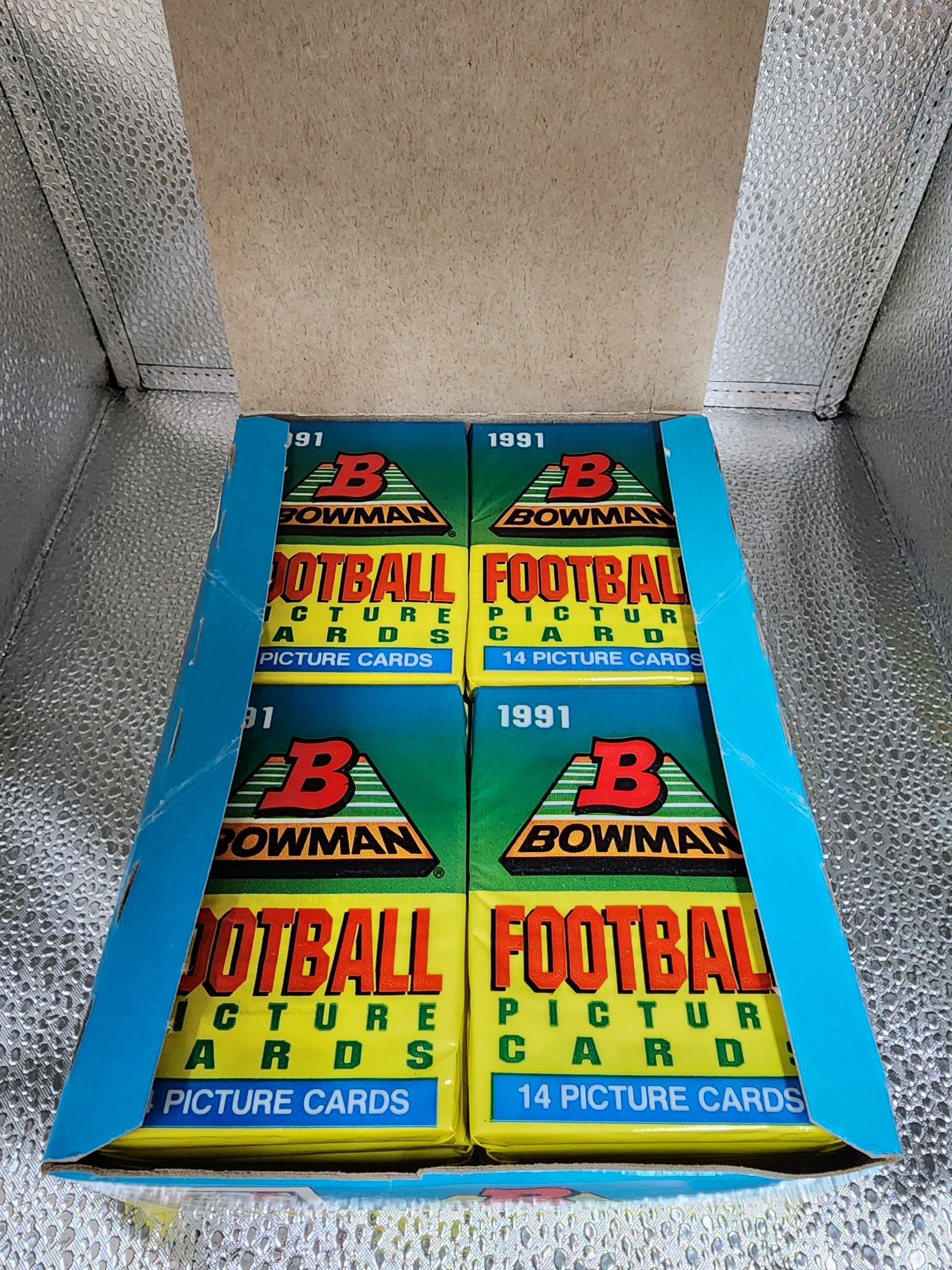 1991 Bowman Football Cards Unopened Box NFL 36 Packs MINT