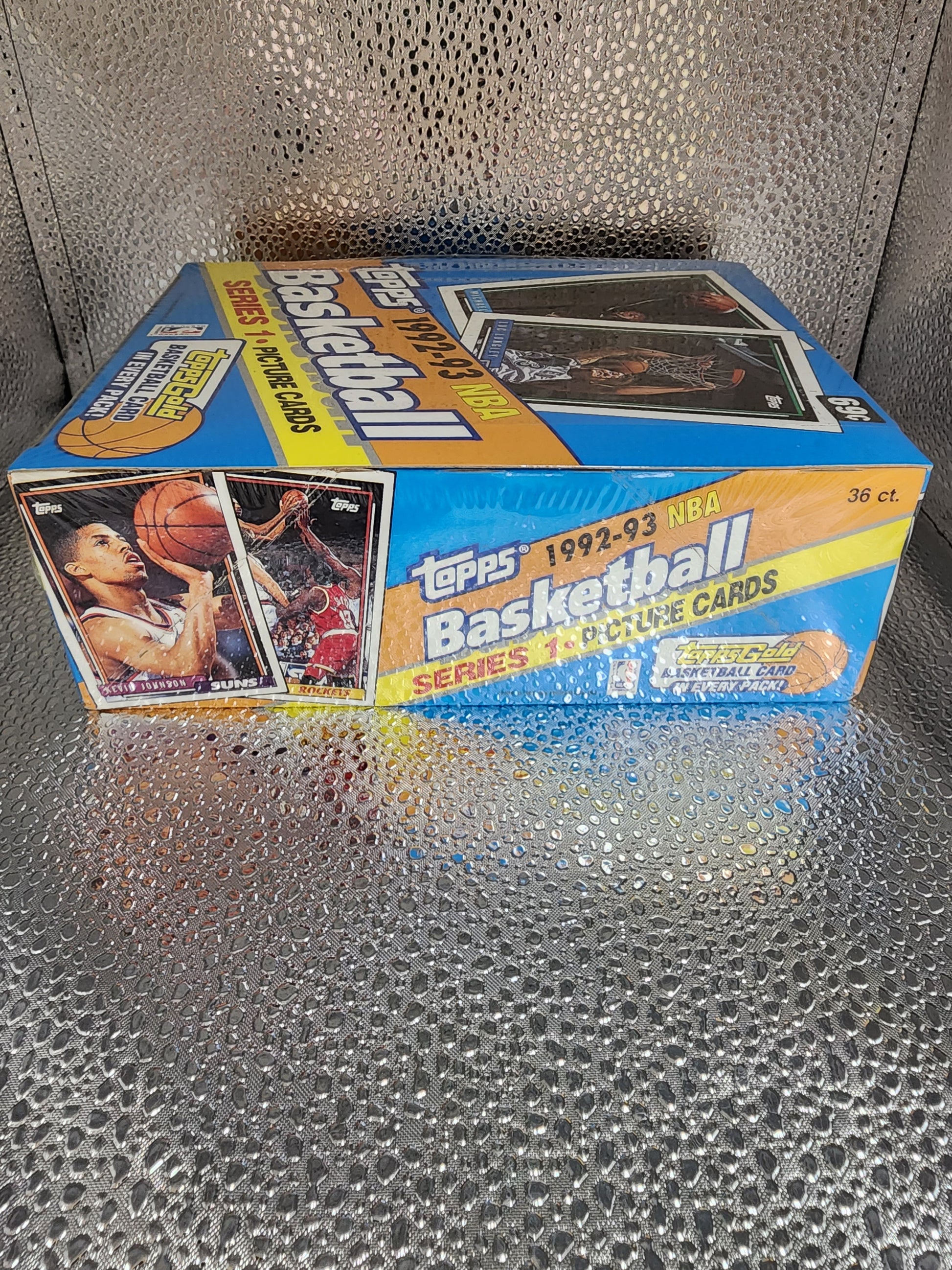 1992-93 Topps Series 1 Factory Sealed Basketball Card Box NBA *36 Sealed Packs