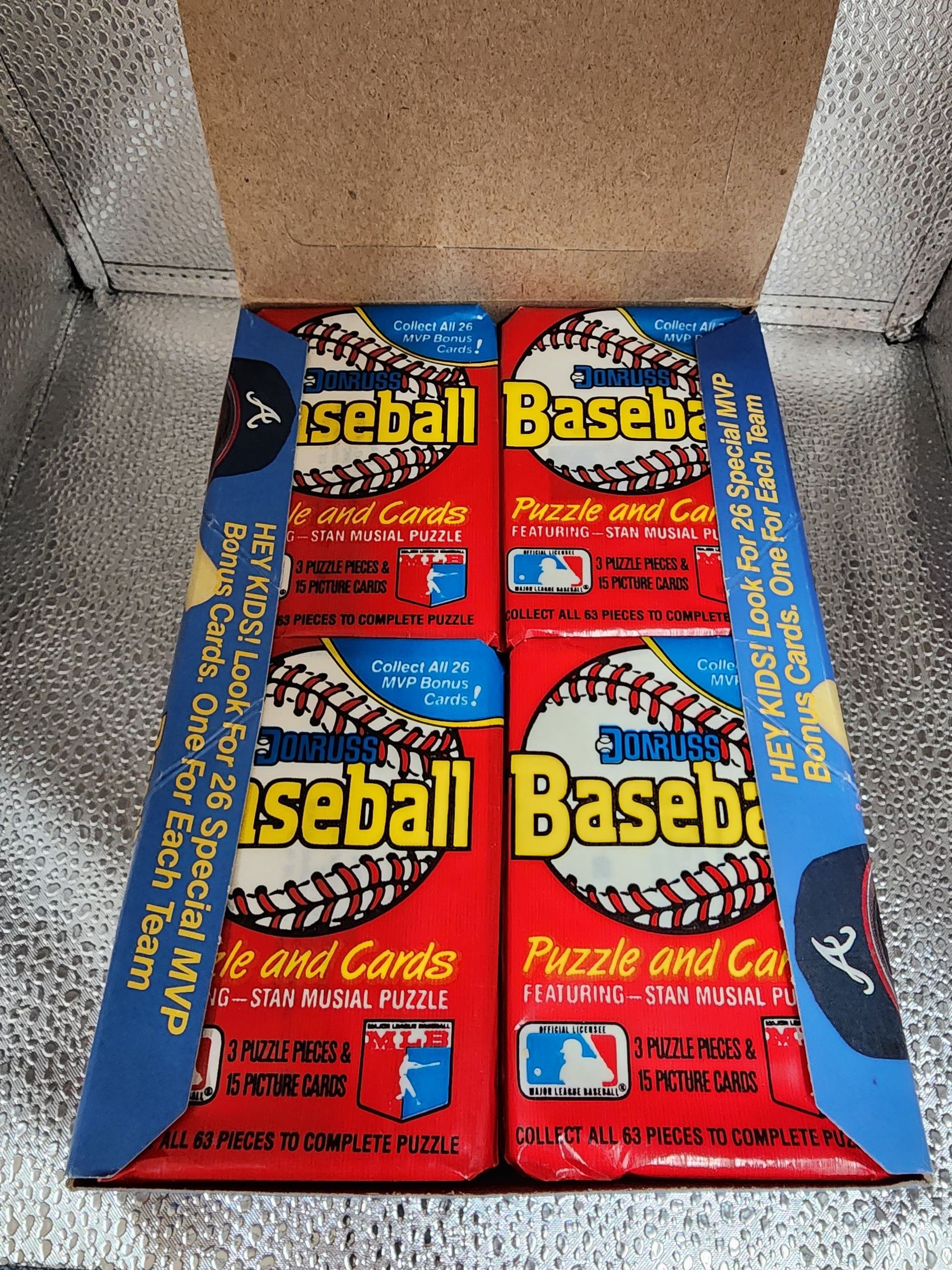 1988 Donruss Baseball Cards Wax Box 36 Unopened Packs MINT