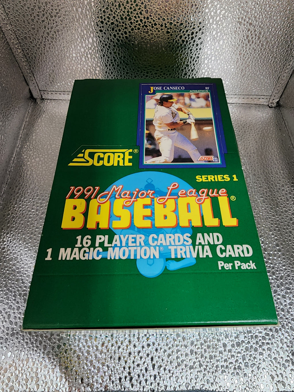 1991 Score Baseball Series 1 MLB 36 Factory Sealed Packs MINT Box Jose Canseco