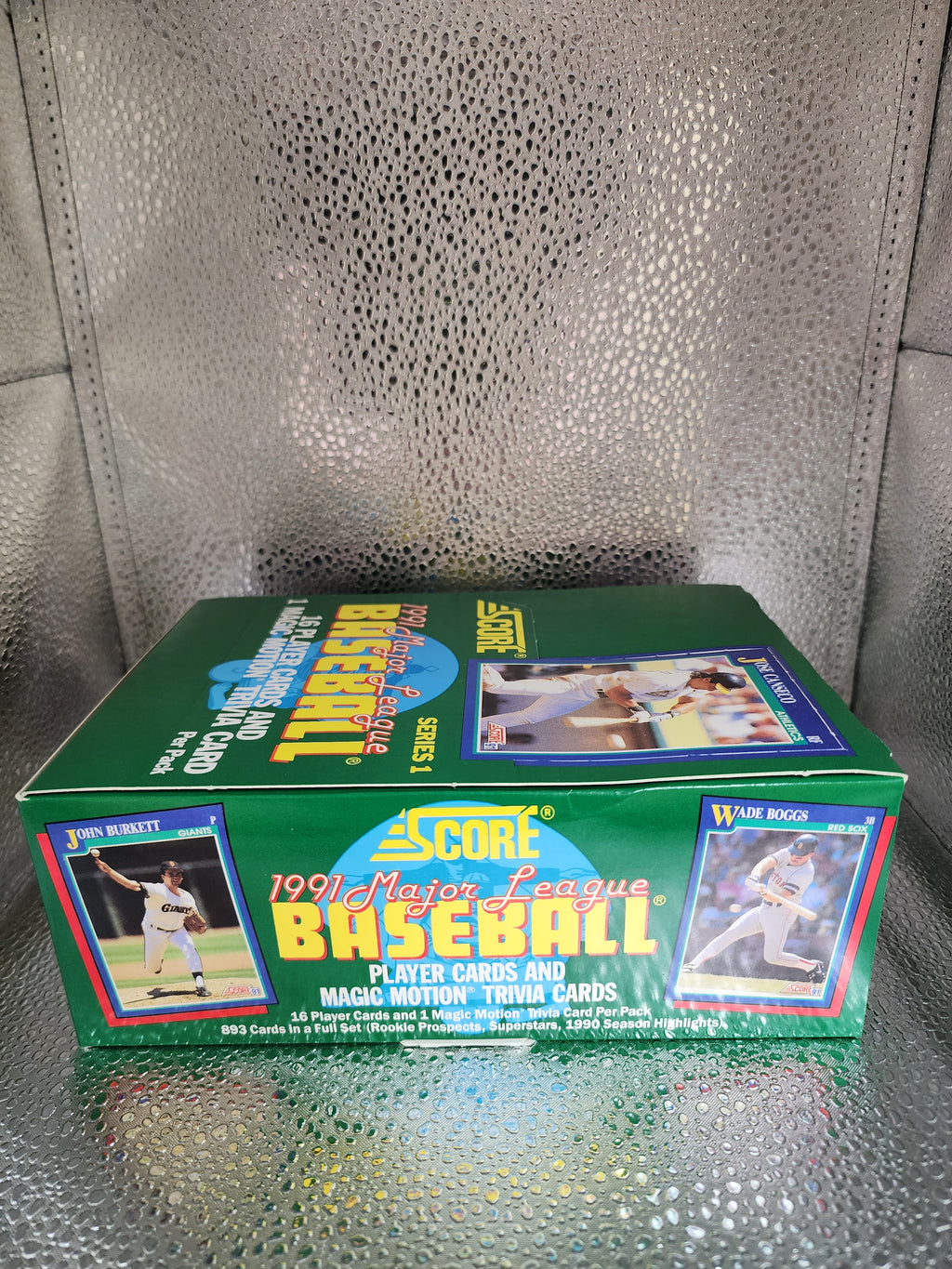 1991 Score Baseball Series 1 MLB 36 Factory Sealed Packs MINT Box Jose Canseco