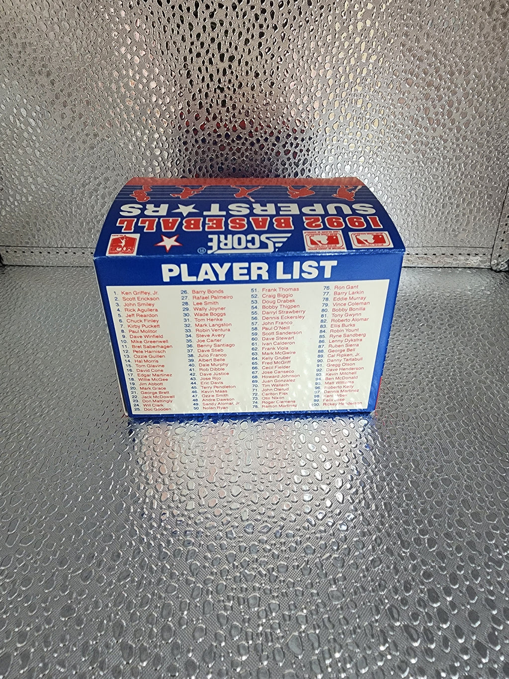 1992 Score Baseball Superstars Set Complete Set 1-100 Plus Trivia Cards MINT