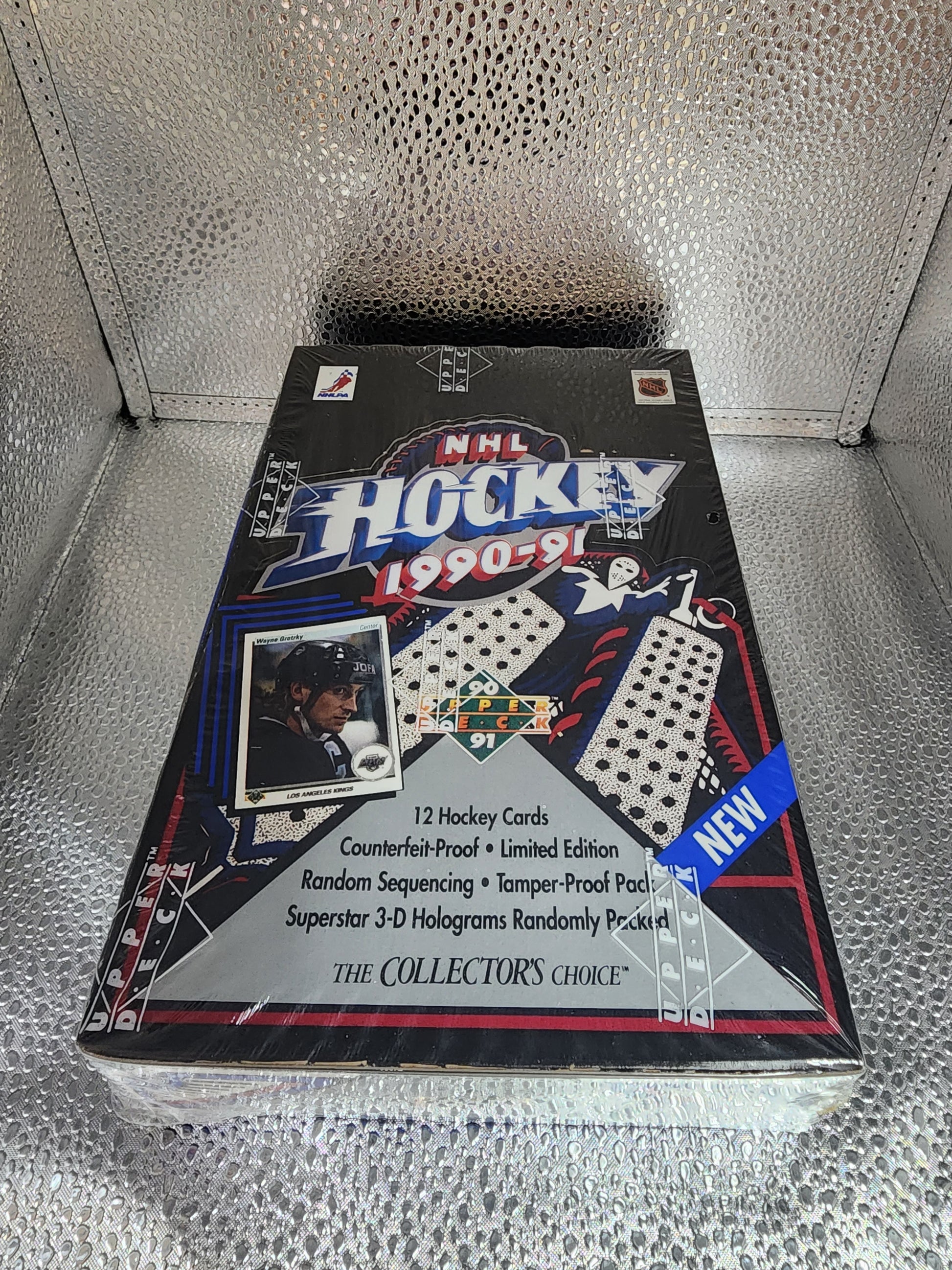 1990-1991 Upper Deck NHL Hockey Wax Box Low Series Factory Sealed MINT