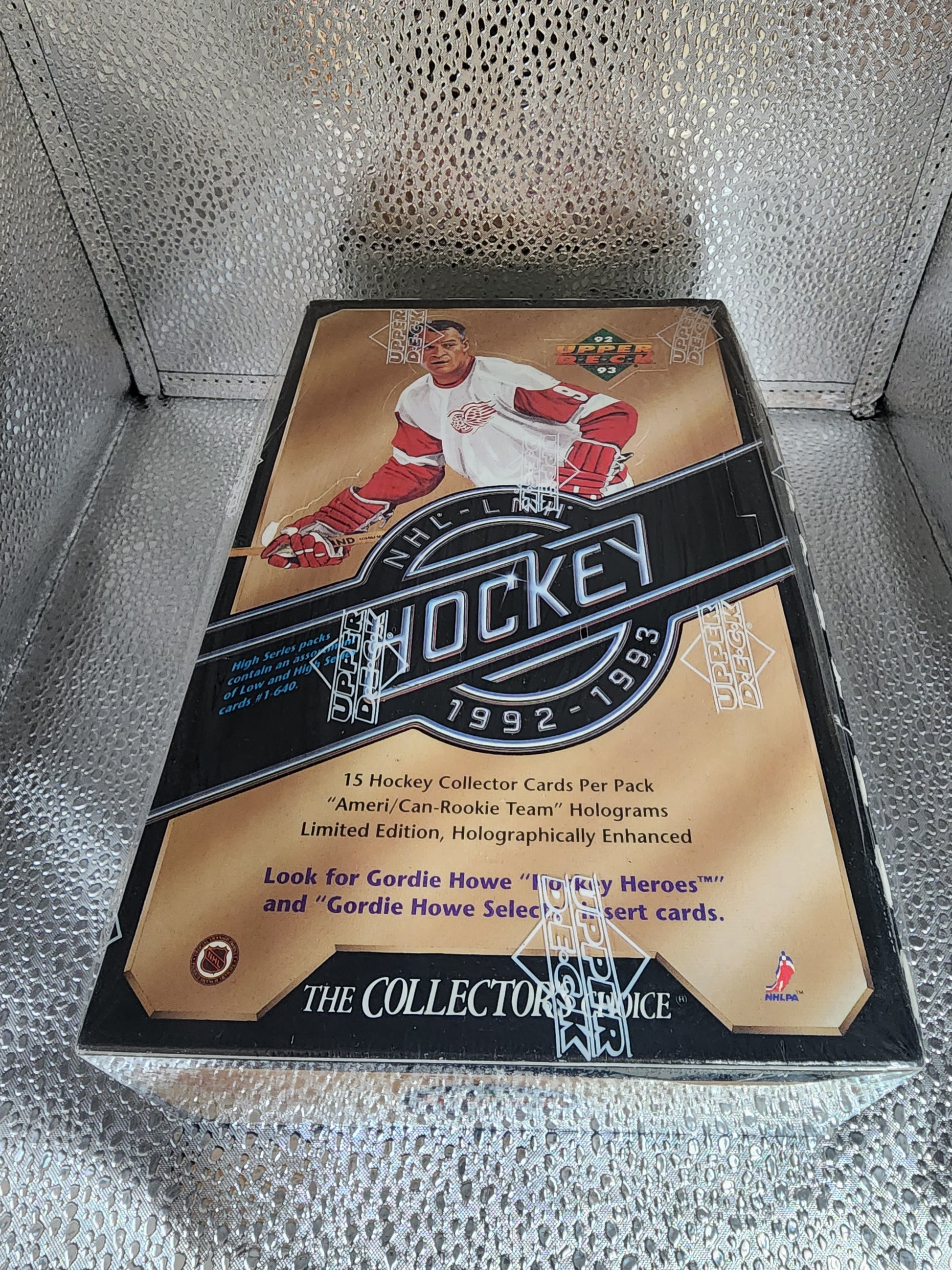 1992-1993 Upper Deck NHL Hockey High Series Factory Sealed Box Gordie Howe MINT