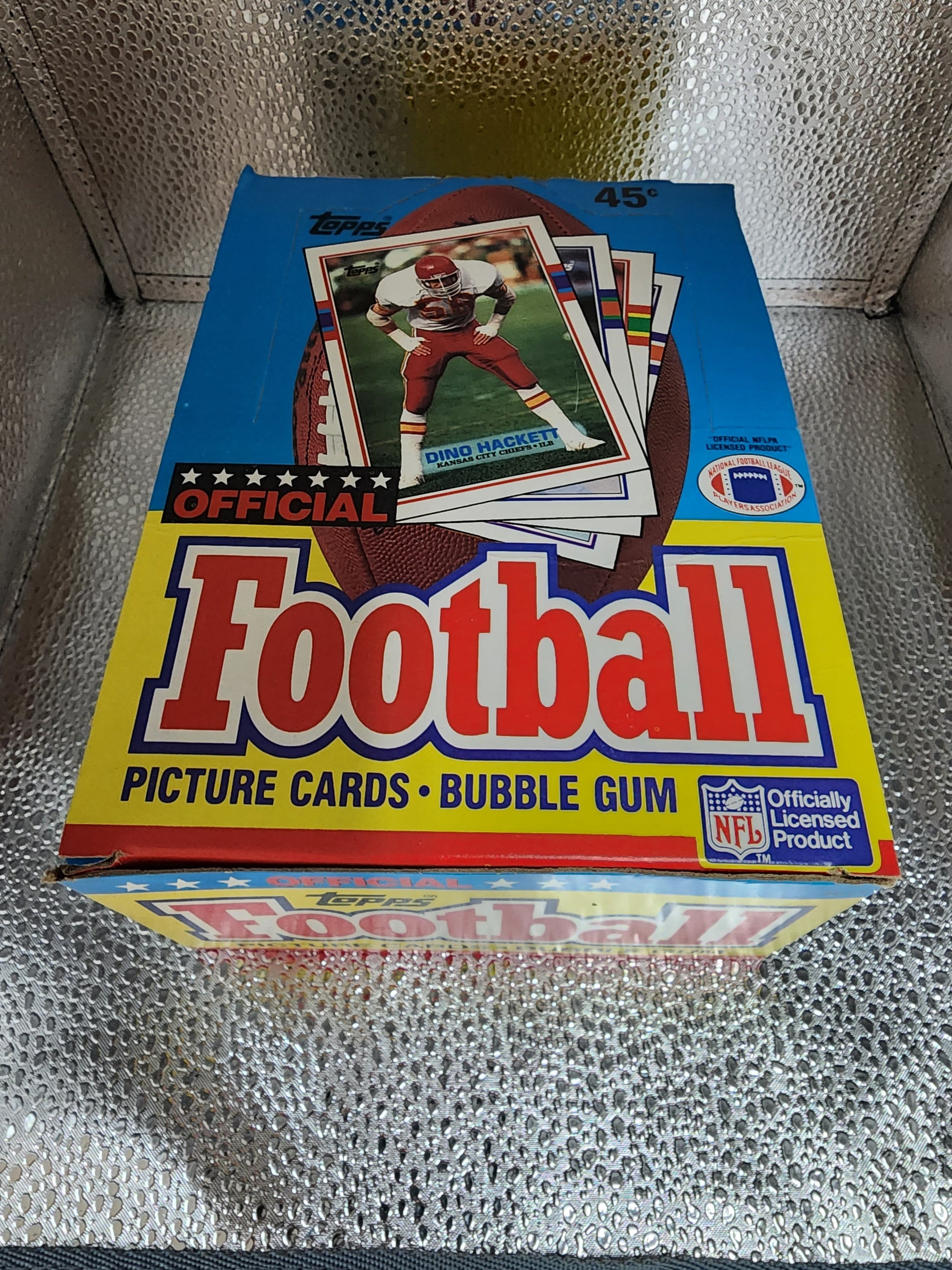 1989 Topps Football Wax Box 36 Sealed Packs MINT