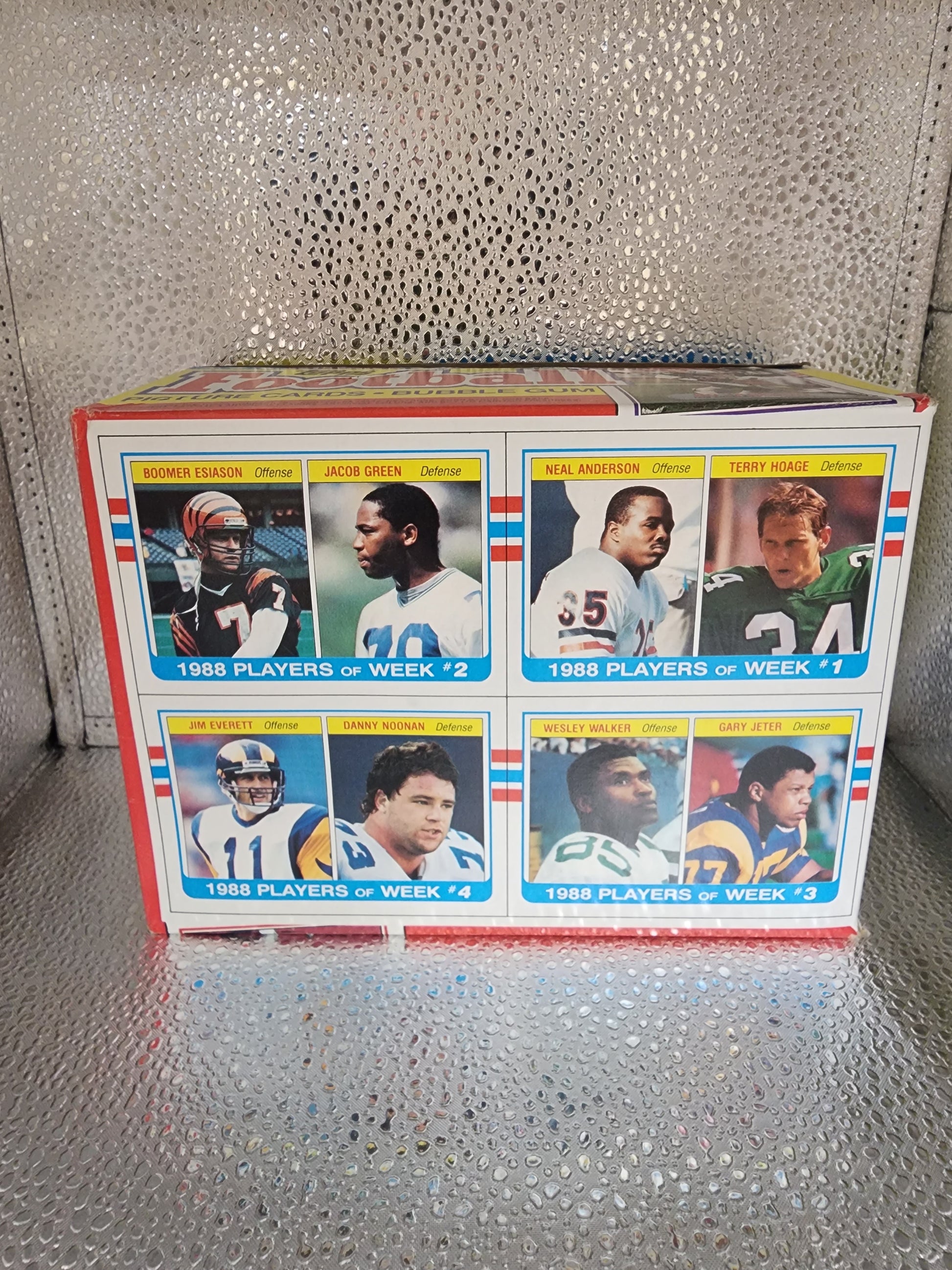 1989 Topps Football Wax Box 36 Sealed Packs MINT