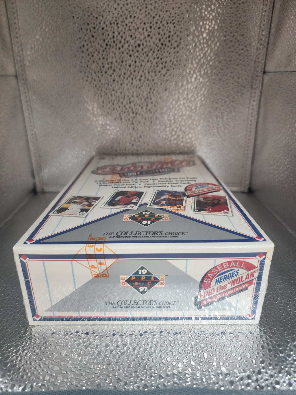 1991 Upper Deck Baseball MLB Factory Sealed Box "Find The Nolan" Jordan SP MINT