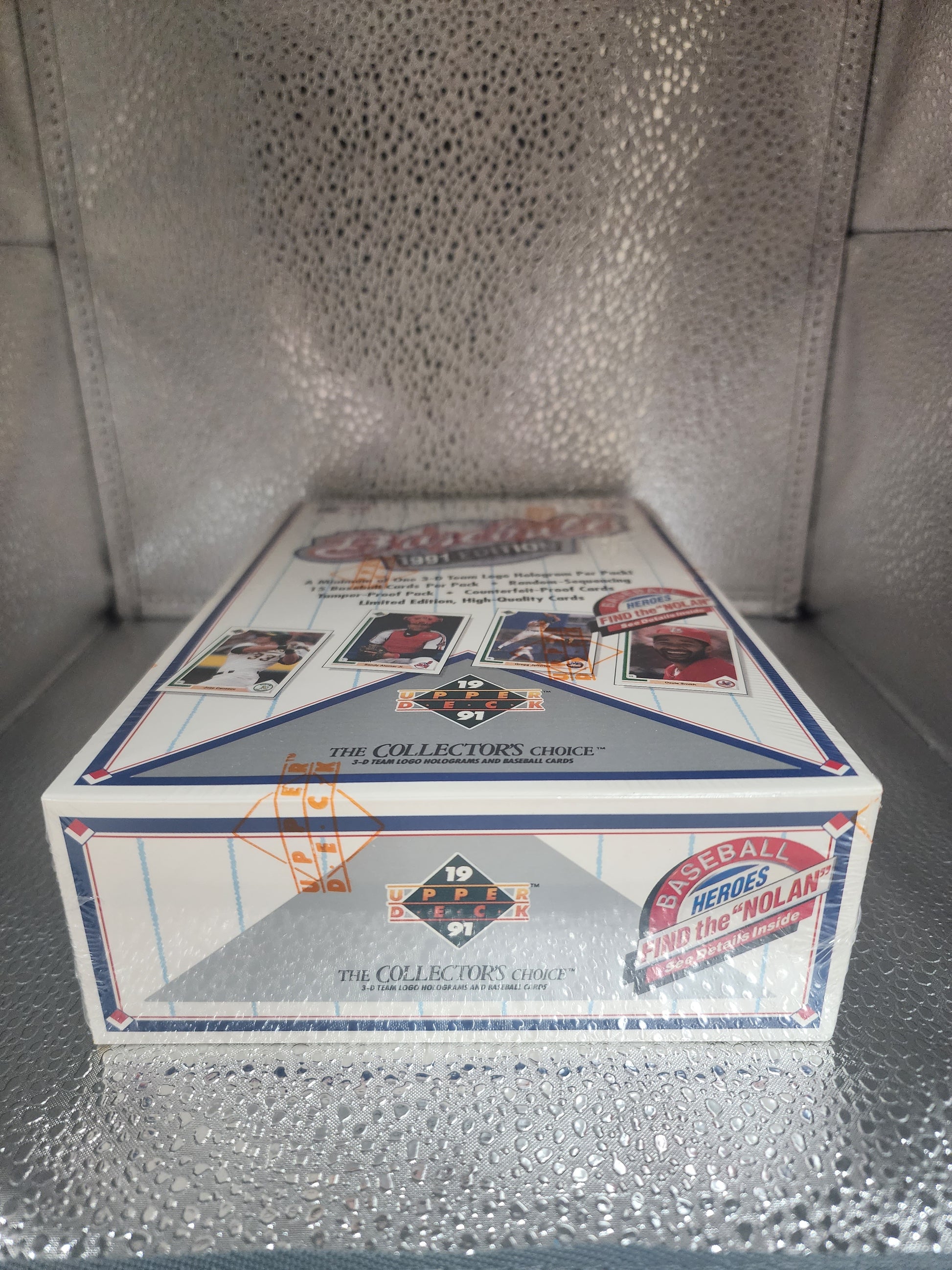 1991 Upper Deck Baseball MLB Factory Sealed Box "Find The Nolan" Jordan SP MINT