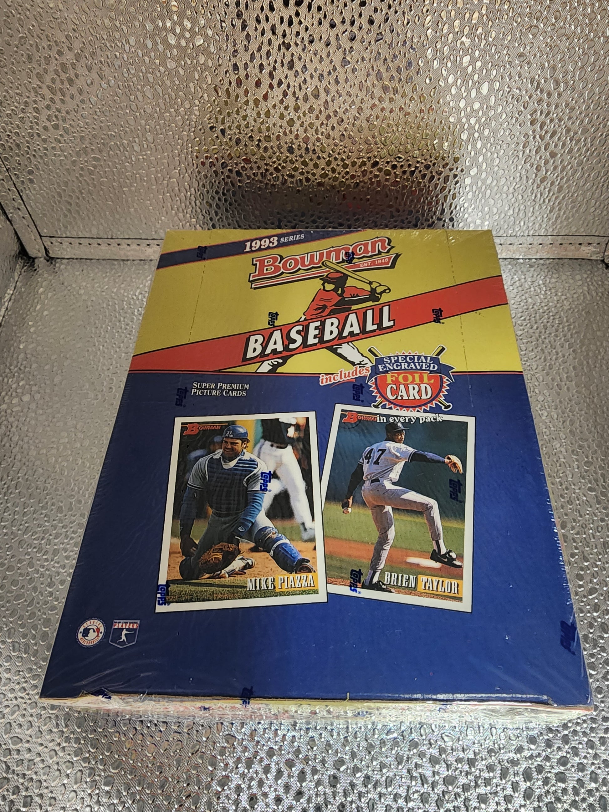 1993 BOWMAN BASEBALL FACTORY SEALED Wax Box 24 Packs MINT JETER ROOKIE CARD !!!