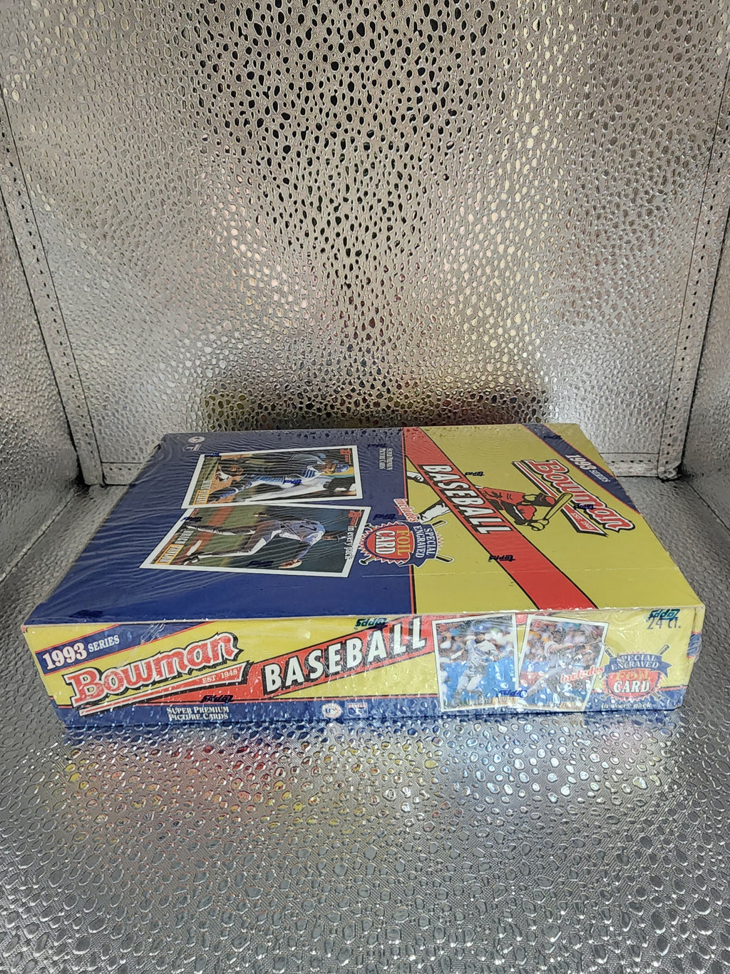 1993 BOWMAN BASEBALL FACTORY SEALED Wax Box 24 Packs MINT JETER ROOKIE CARD !!!