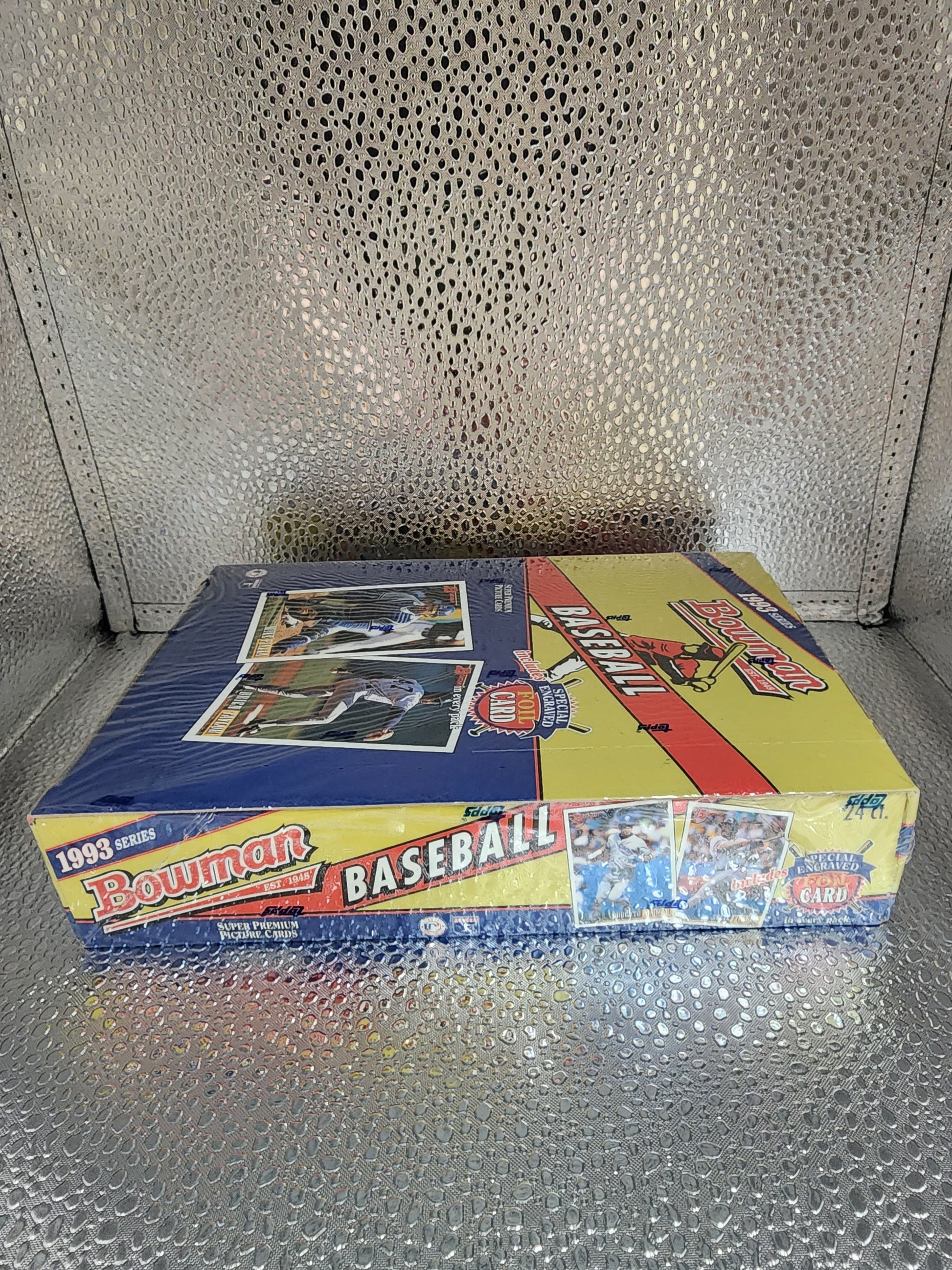 1993 BOWMAN BASEBALL FACTORY SEALED Wax Box 24 Packs MINT JETER ROOKIE CARD !!!