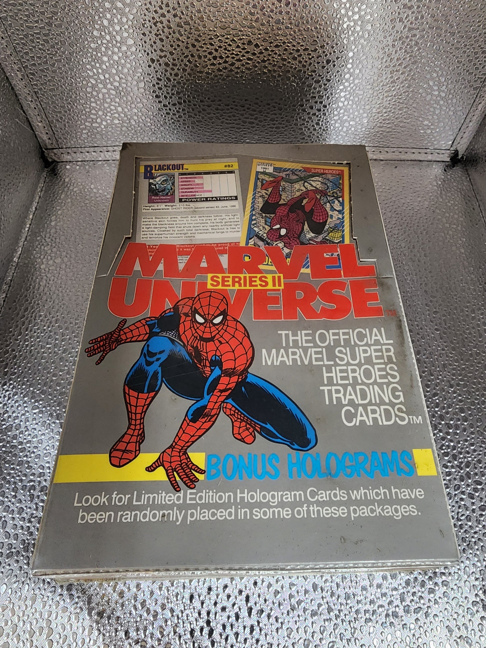 1991 Marvel Universe Series 2 II Impel Trading Cards Box Factory Sealed MINT