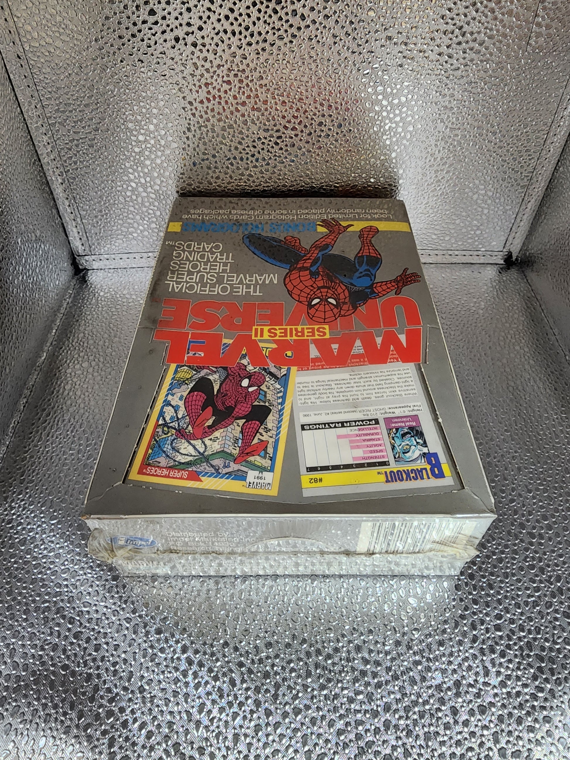 1991 Marvel Universe Series 2 II Impel Trading Cards Box Factory Sealed MINT