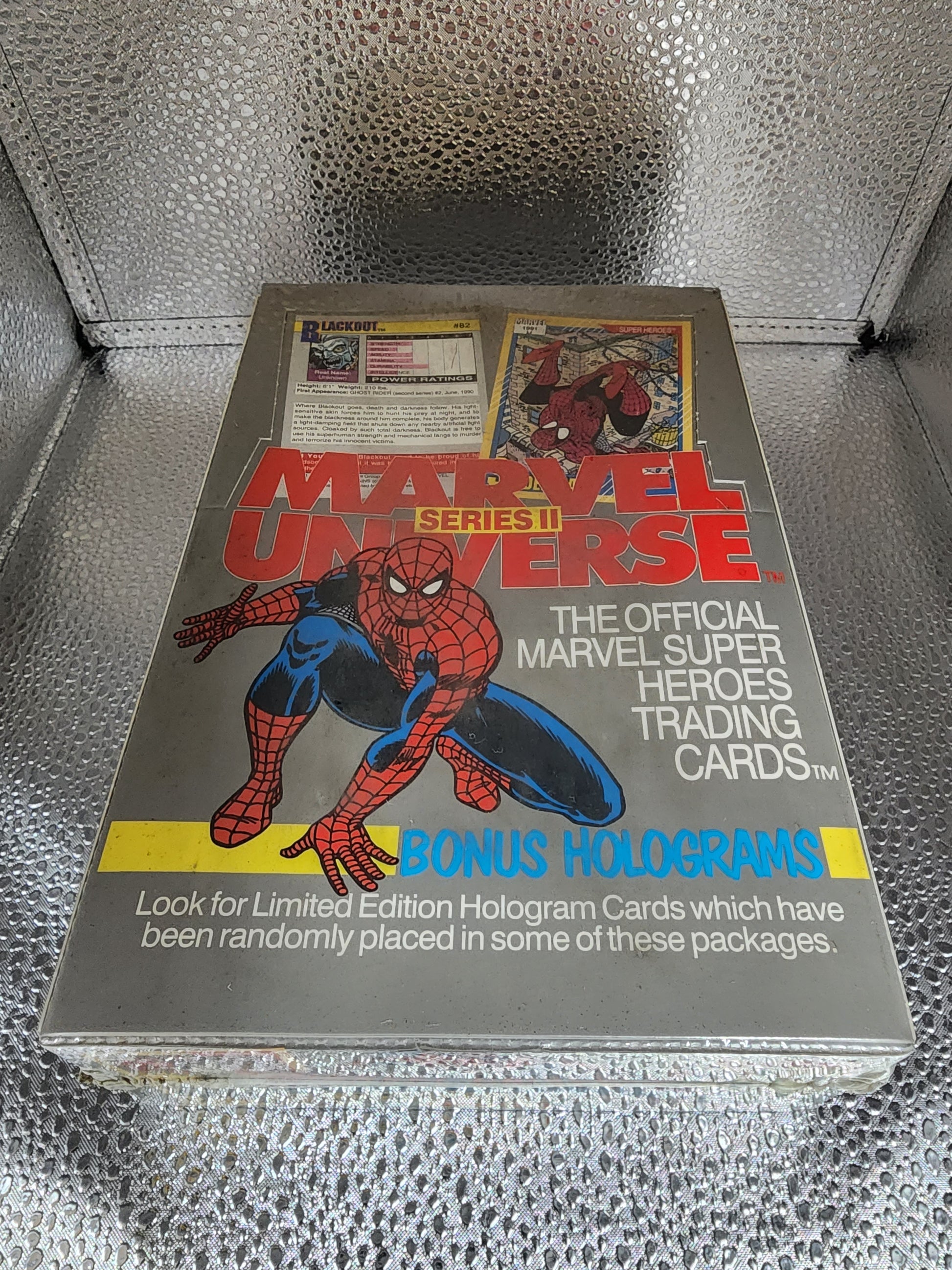 Impel Marvel Universe Series Lot 1 2 3 Factory Sealed Box's MINT