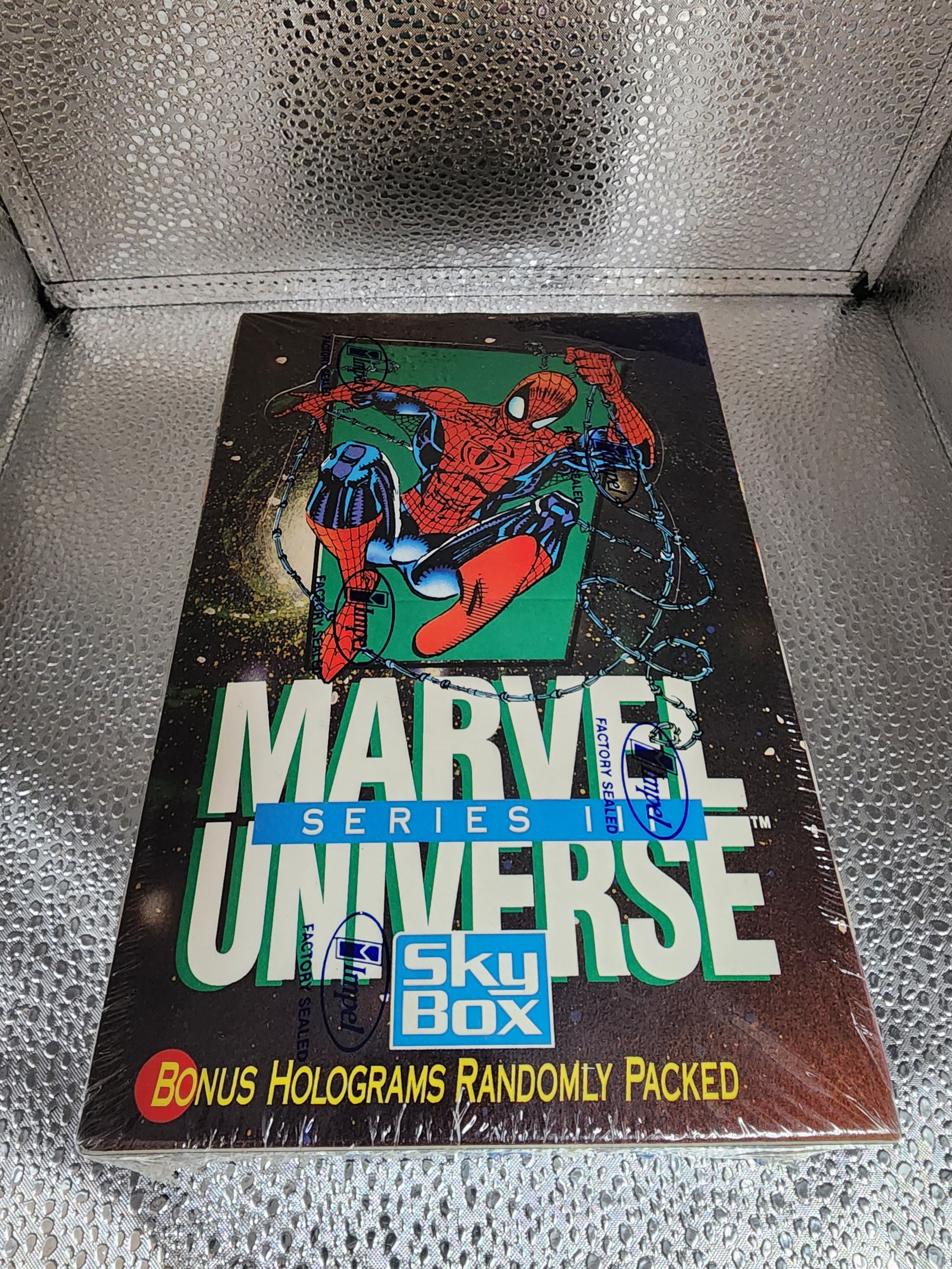 Impel Marvel Universe Series Lot 1 2 3 Factory Sealed Box's MINT
