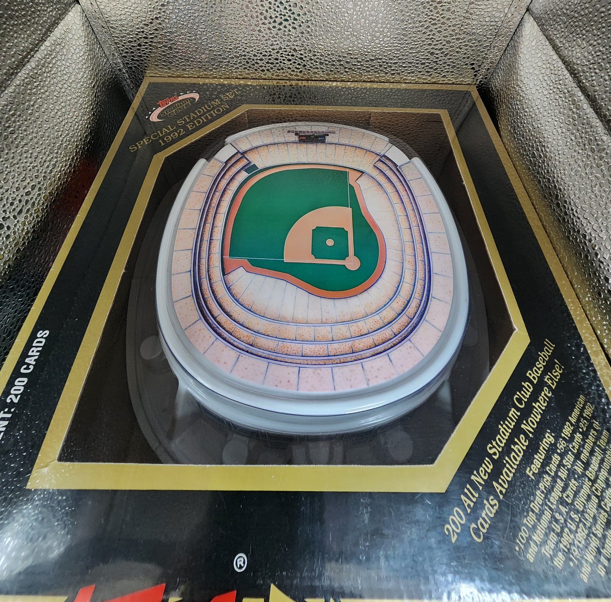 1992 Topps Stadium Club Jack Murphy Stadium Factory Sealed Jeter #117 RC MINT