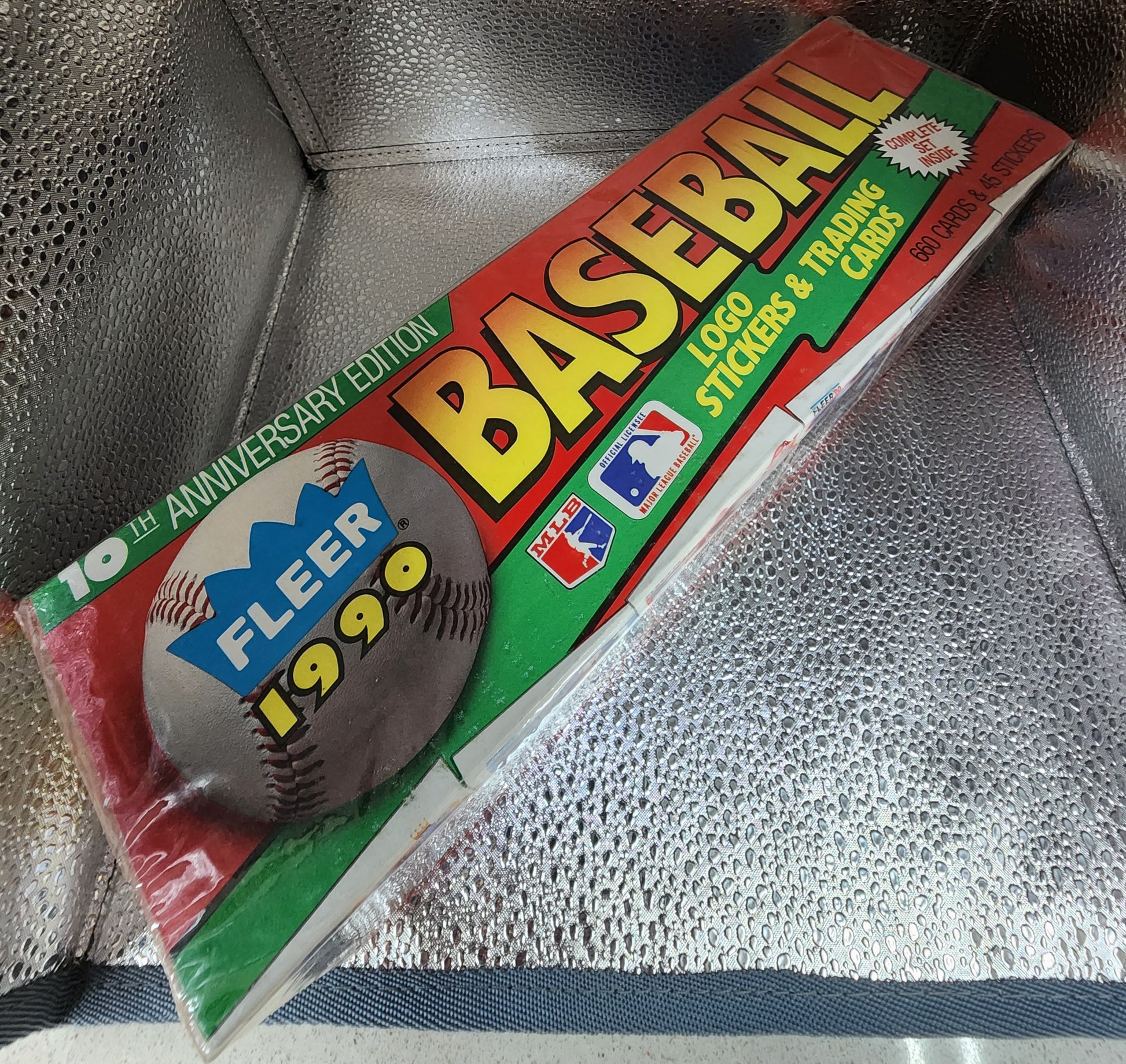 1990 Fleer Baseball Complete Set 672 Cards + 45 Stickers Factory Sealed MINT