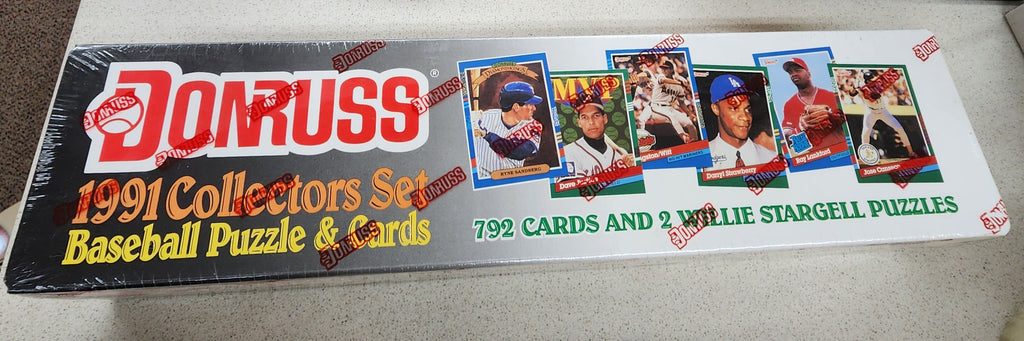 1991 Donruss Baseball Card Complete Factory Sealed Set – 792 Cards MINT