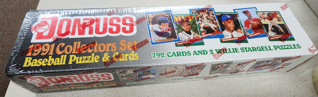 1991 Donruss Baseball Card Complete Factory Sealed Set – 792 Cards MINT