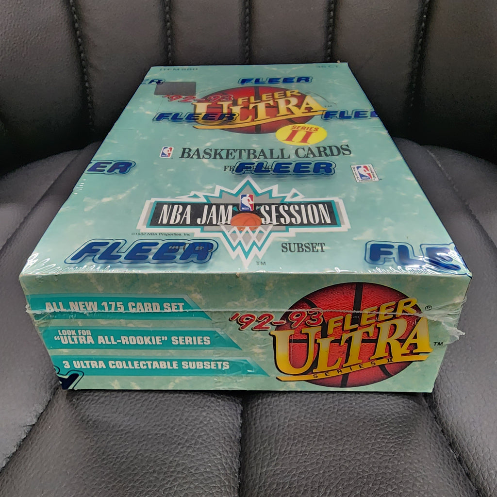 1992-1993 Fleer Ultra Basketball NBA Series 2 Box Jordan Pippen Shaq RC MINT