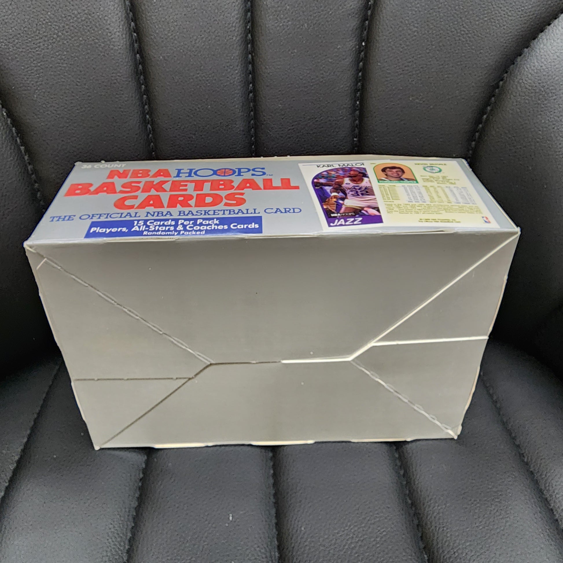 1989-1990 NBA Hoops Series 1 Basketball Box 36 Packs Jordan Bird Magic MINT