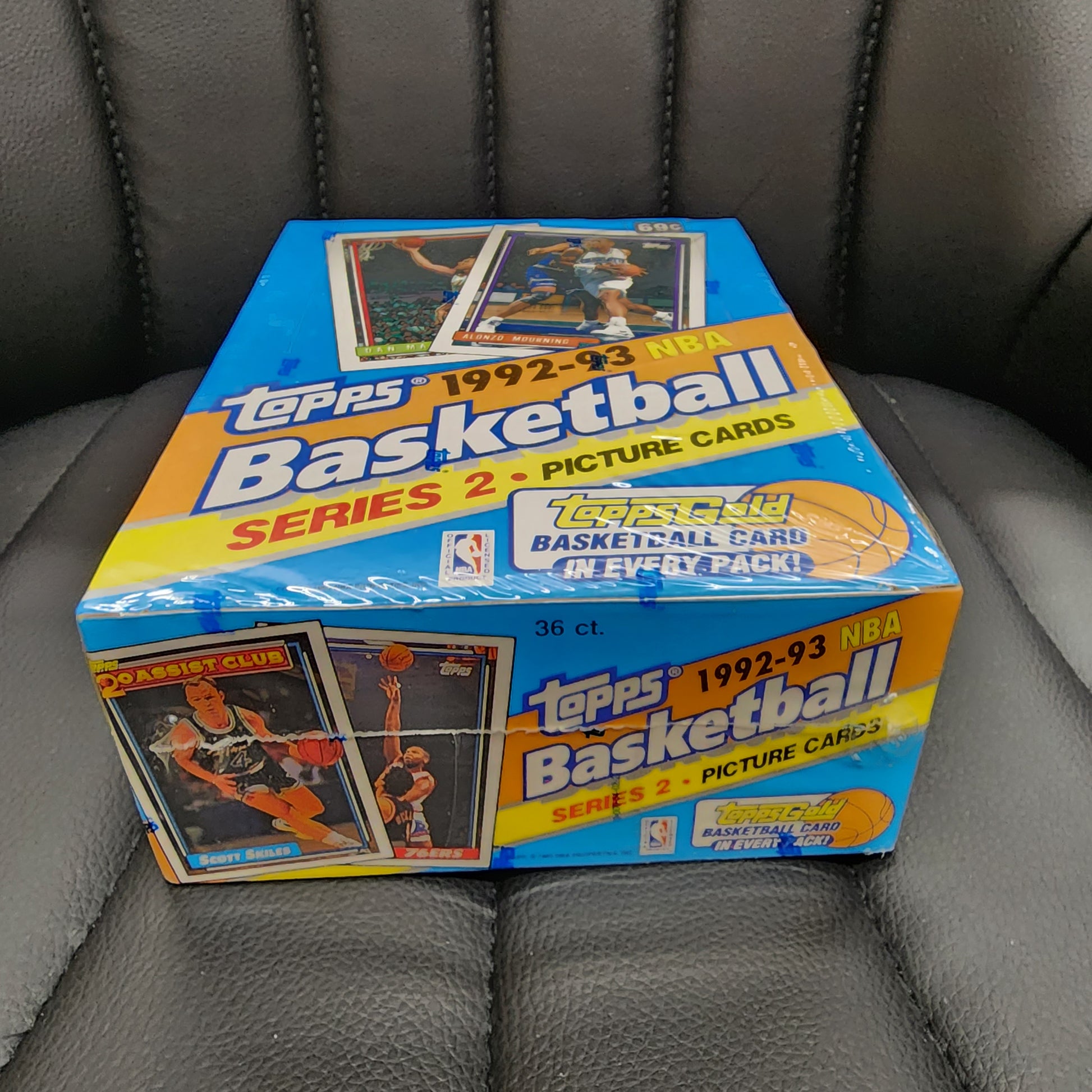 1992-93 Topps Basketball NBA Series 2 Factory Sealed 36 Packs Shaq RC GOLD MINT