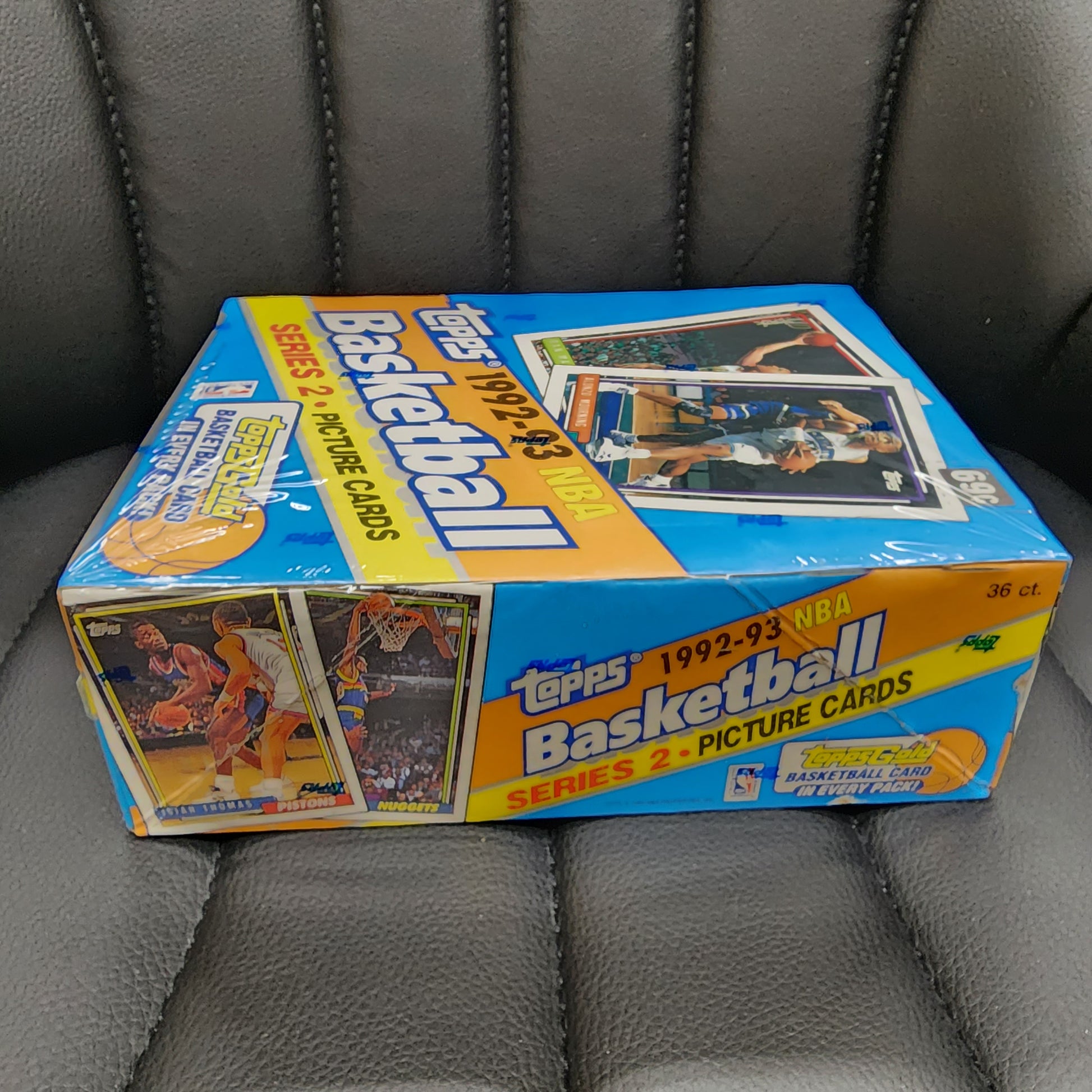 1992-93 Topps Basketball NBA Series 2 Factory Sealed 36 Packs Shaq RC GOLD MINT