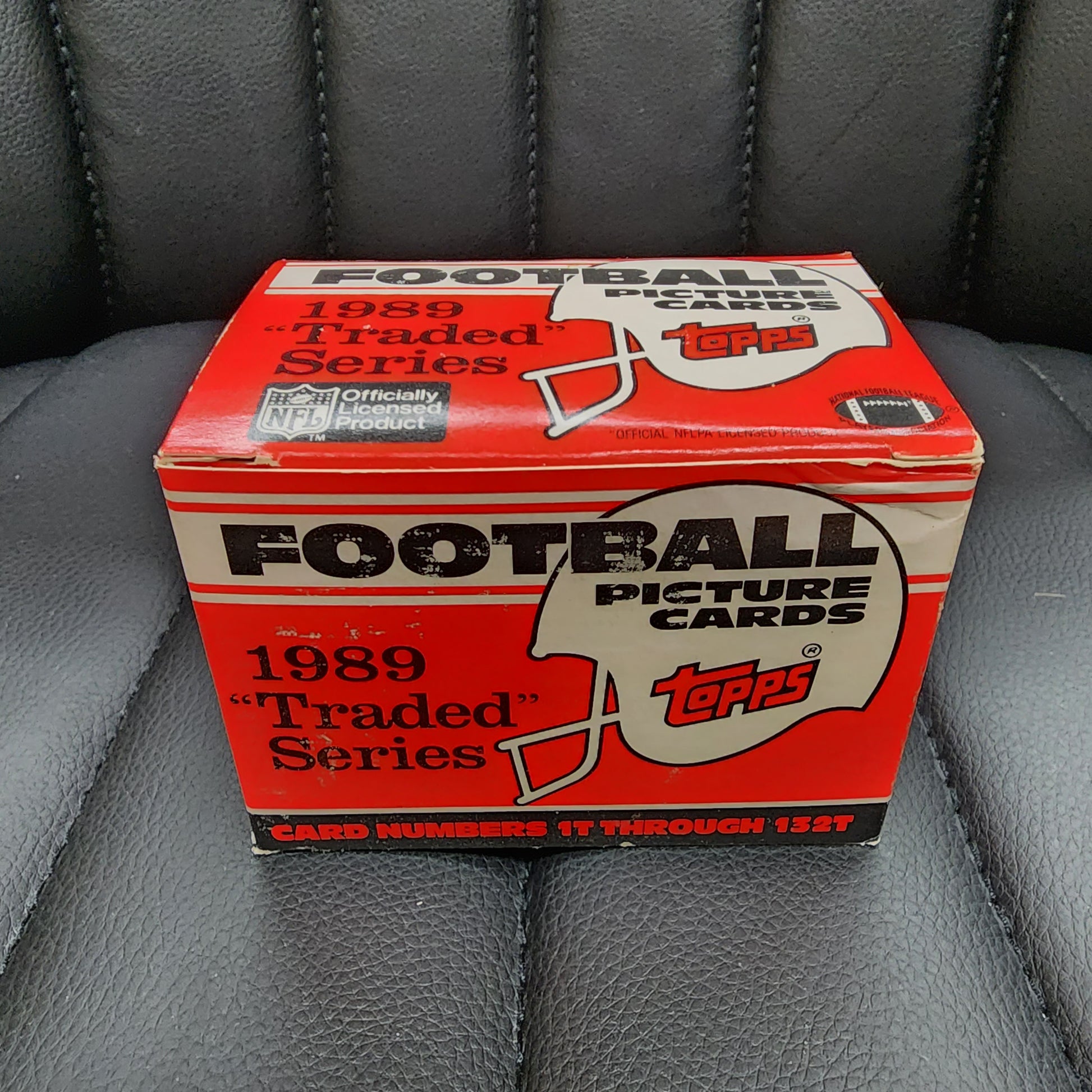 1989 Topps Football Traded Series Set Aikman Deion Barry Sanders RC MINT