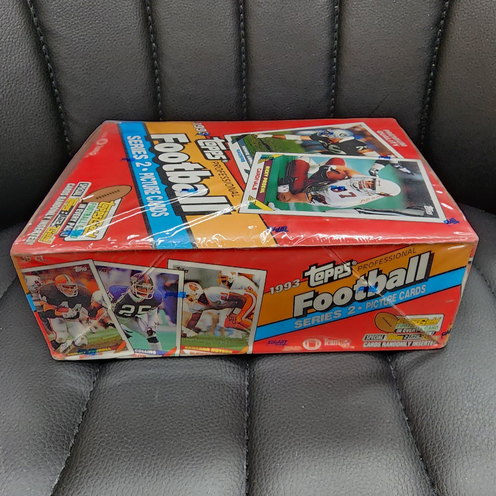 1993 Topps Football Series 2 Factory Sealed Box 36 Packs Marino MINT