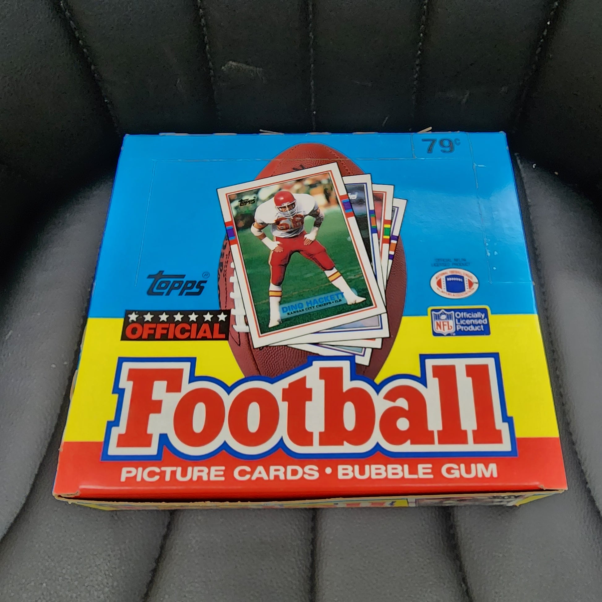 1989 Topps Football CELLO Trading Card BOX 24 CELLO PACK MINT