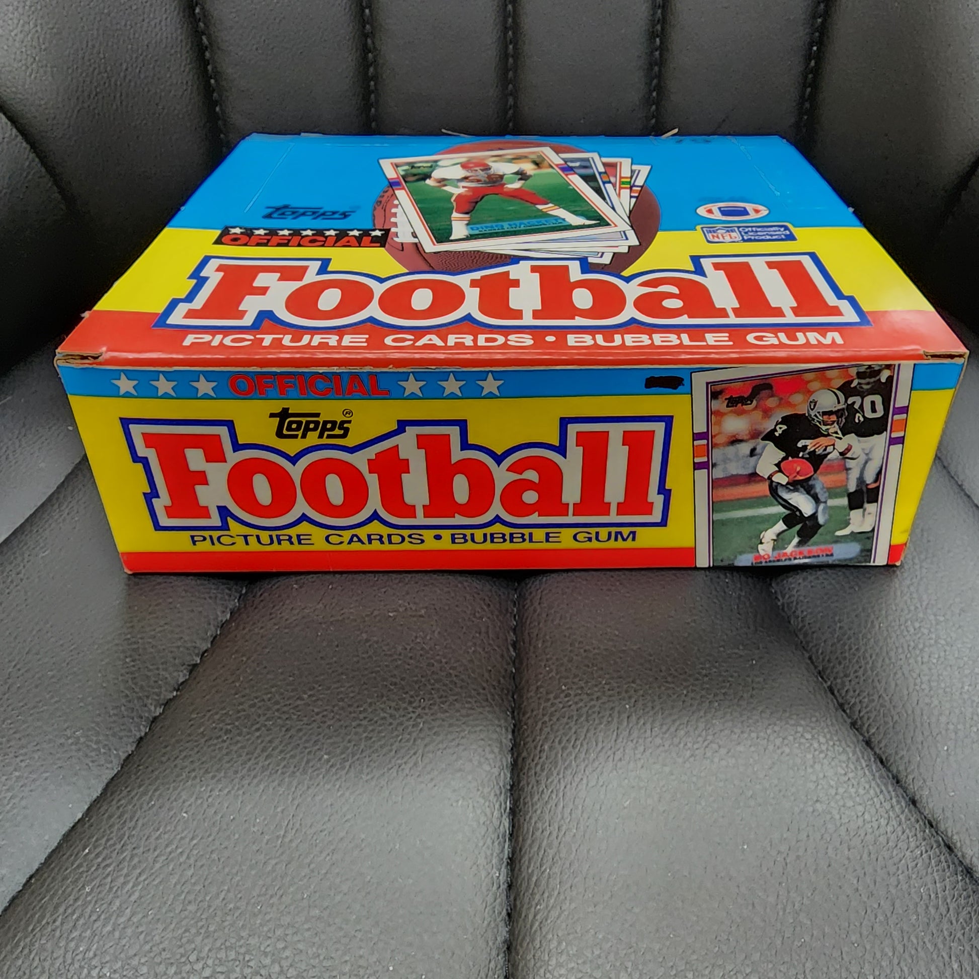 1989 Topps Football CELLO Trading Card BOX 24 CELLO PACK MINT