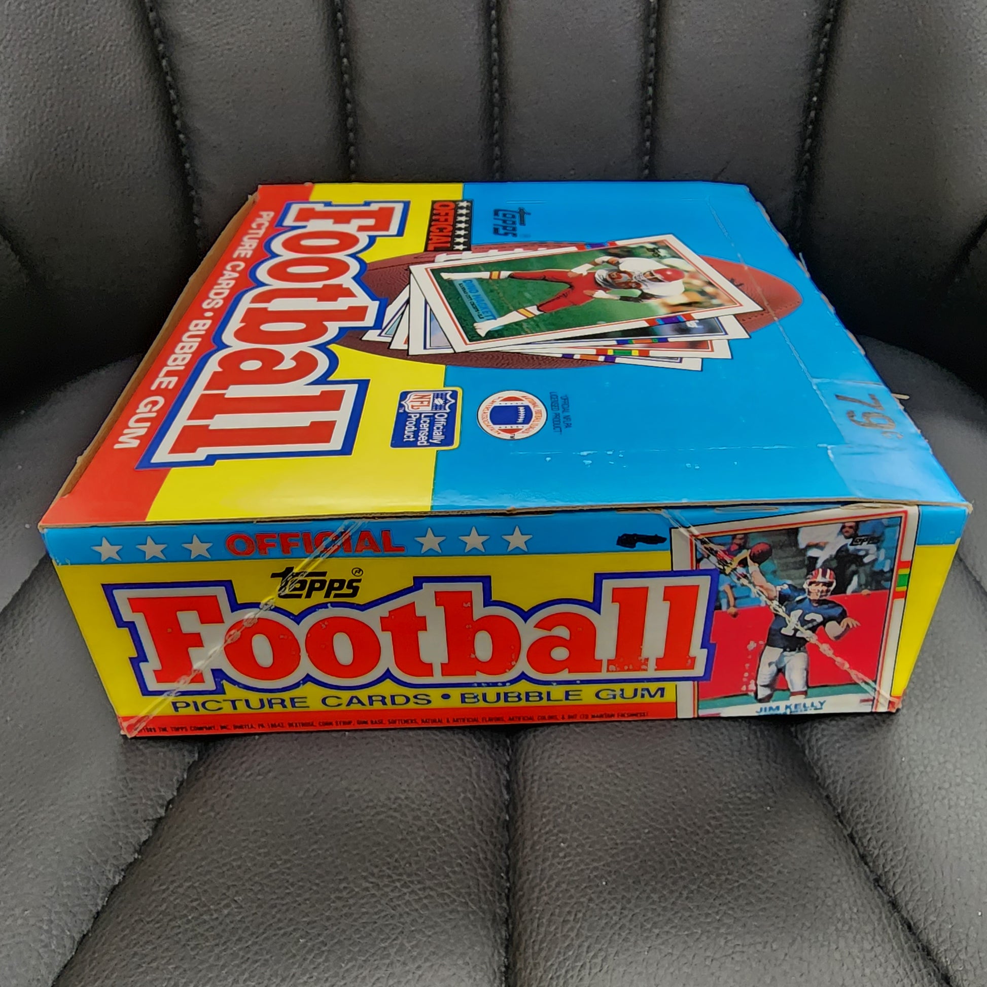 1989 Topps Football CELLO Trading Card BOX 24 CELLO PACK MINT
