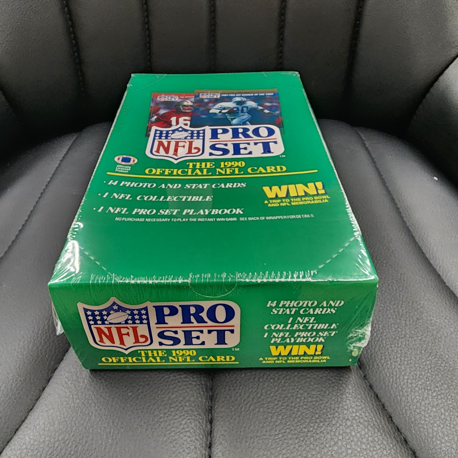1990 Pro Set NFL Football Series 1 Factory Sealed Box Smith Sanders MINT