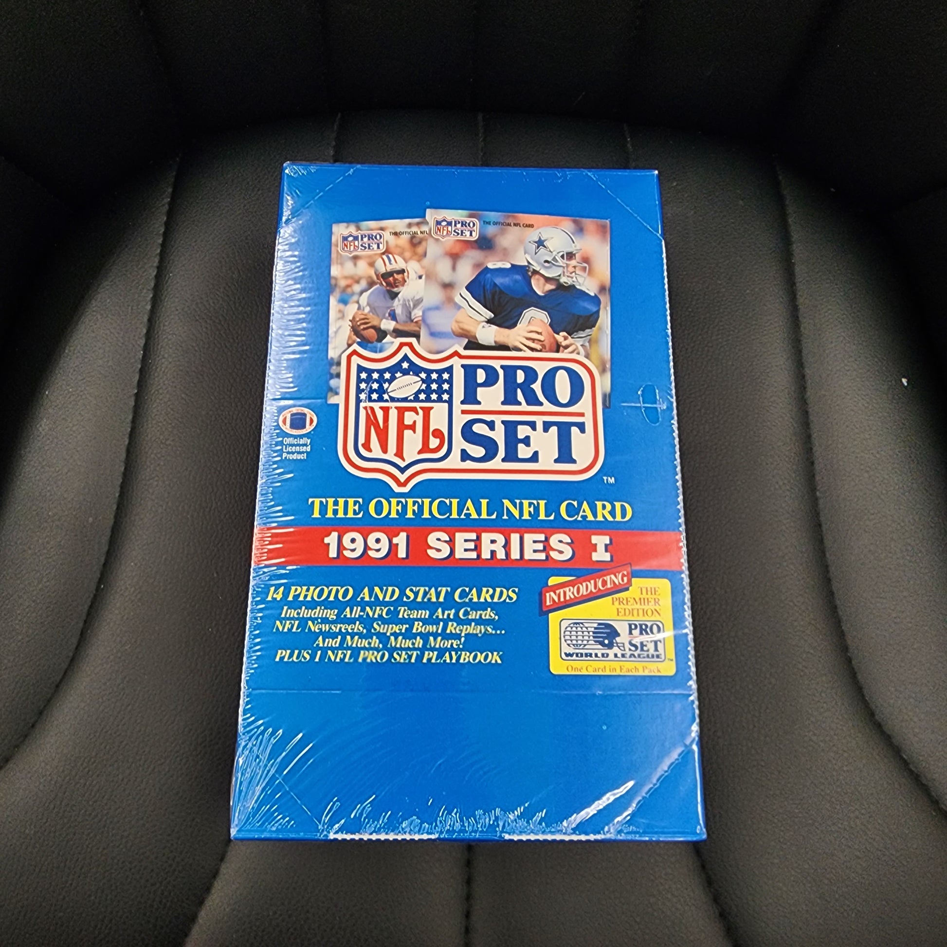 1991 Pro Set Football Series 1 Factory Sealed Box 36 Packs Belichick RC MINT