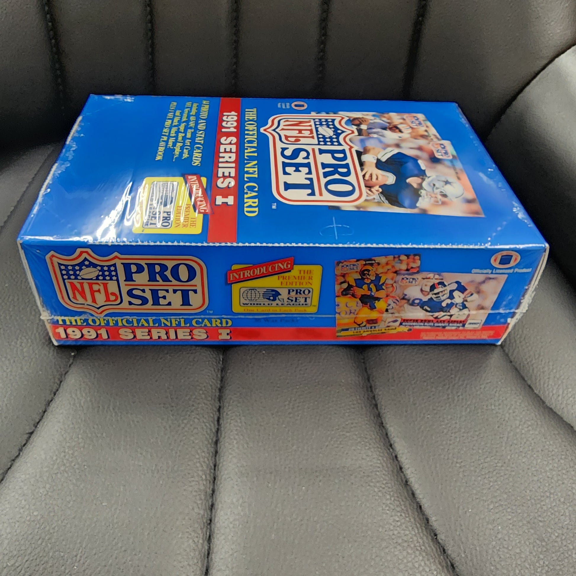 1991 Pro Set Football Series 1 Factory Sealed Box 36 Packs Belichick RC MINT
