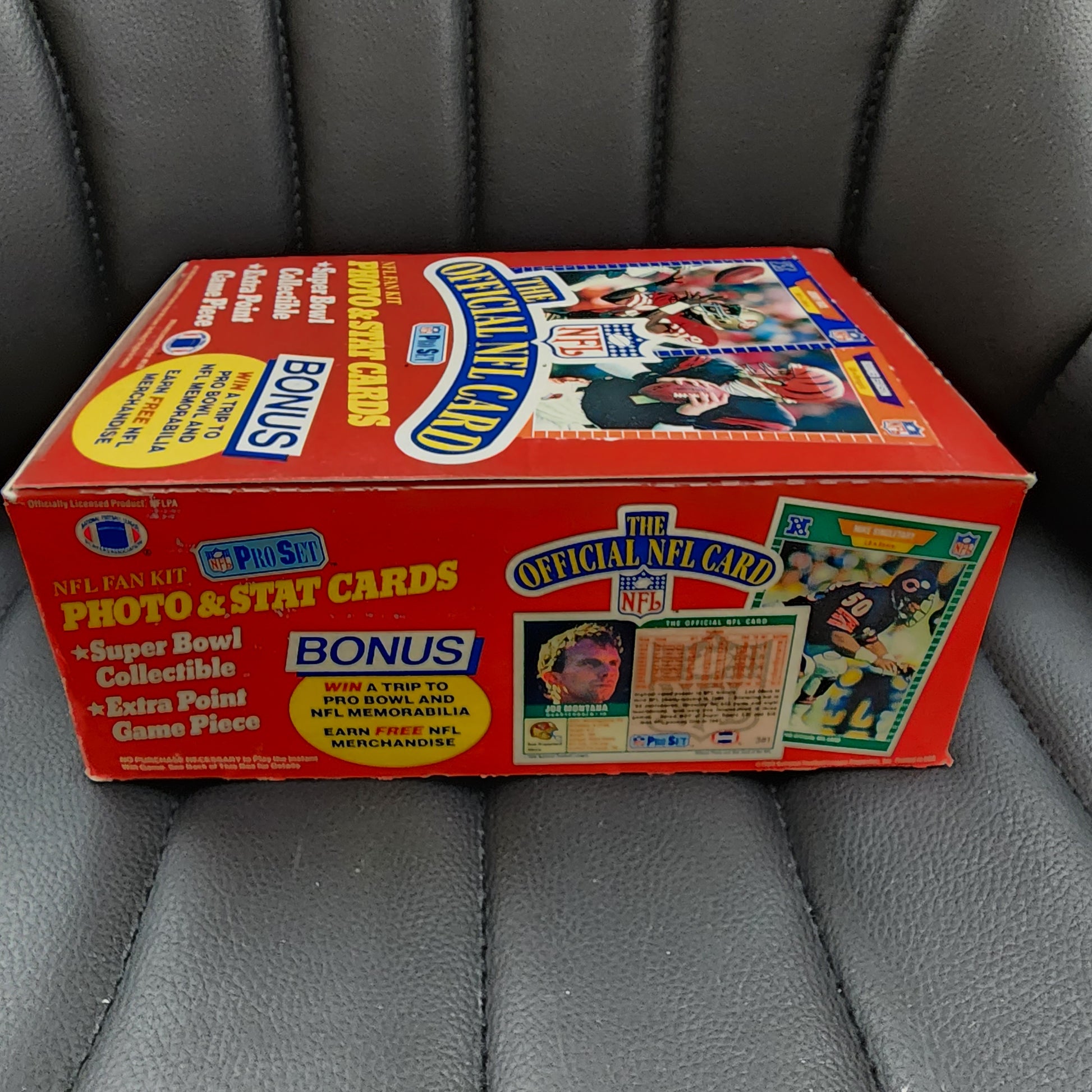 1989 PRO SET NFL FOOTBALL SERIES 1 BOX 36 FACTORY SEALED PACKS SANDERS RC MINT