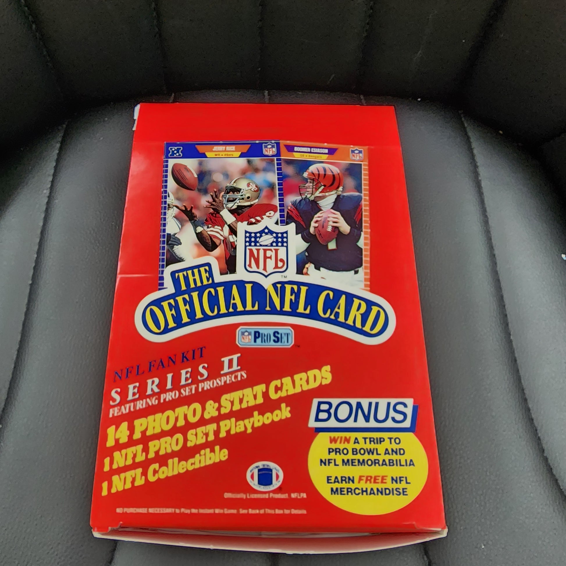 1989 PRO SET NFL FOOTBALL SERIES 2 BOX 36 FACTORY SEALED PACKS SANDERS RC MINT