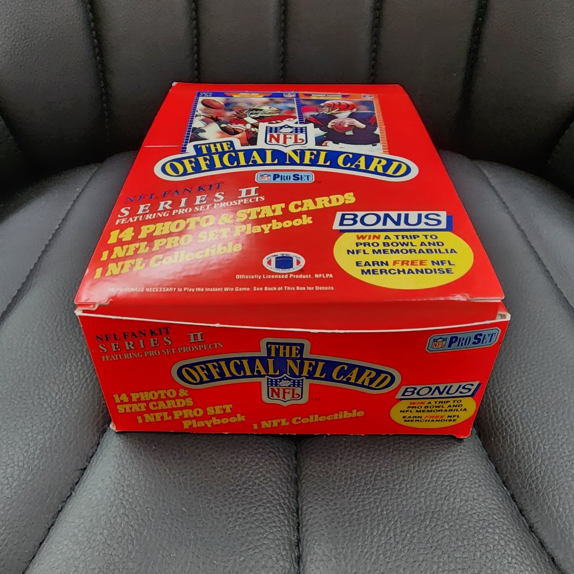 1989 PRO SET NFL FOOTBALL SERIES 2 BOX 36 FACTORY SEALED PACKS SANDERS RC MINT