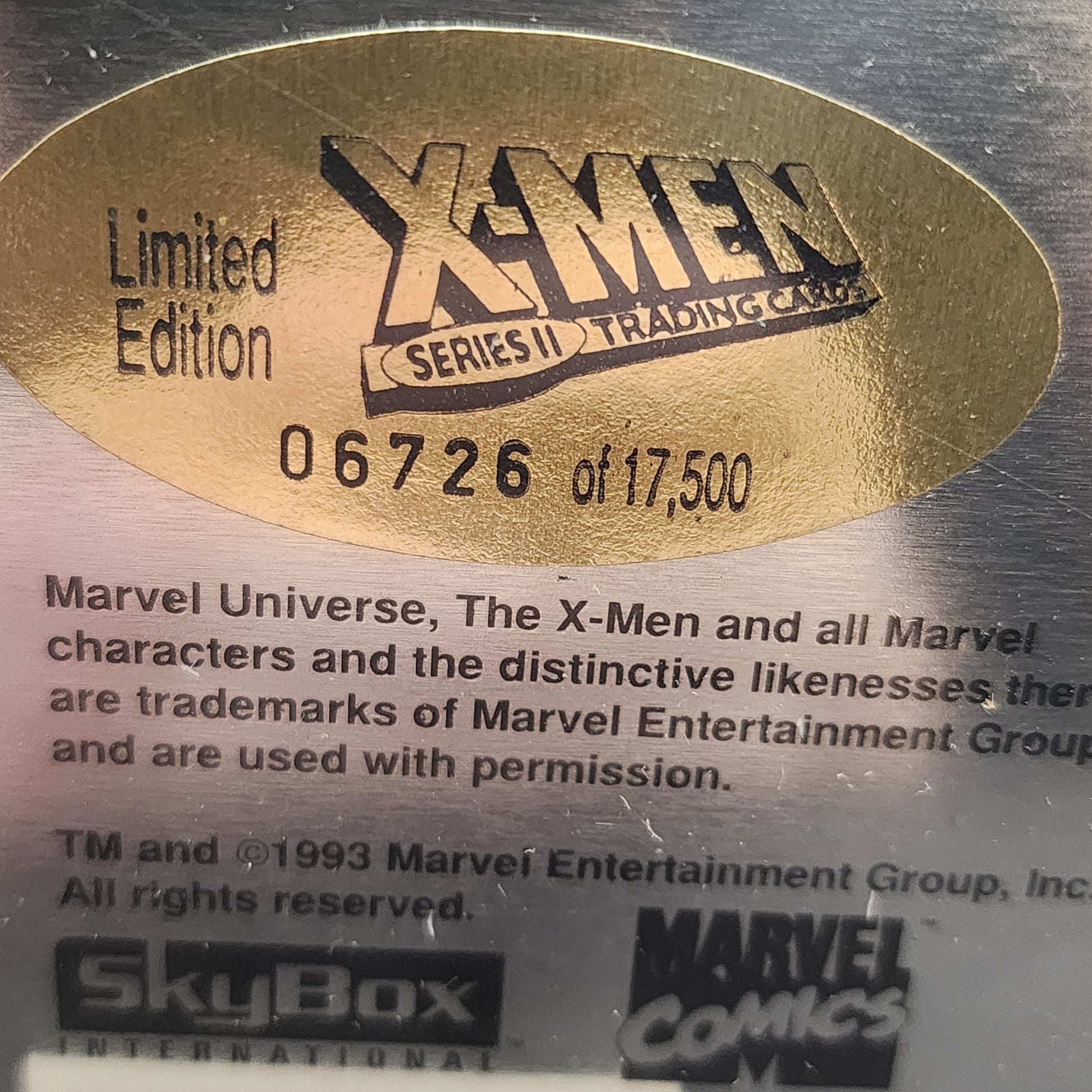 1993 Marvel SkyBox X-Men Series II Trading Card Set Sealed Tin MINT
