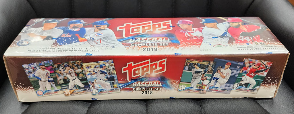 2018 Topps Baseball Complete Set Factory Sealed w/ Pack Ohtani & Acuna RC MINT