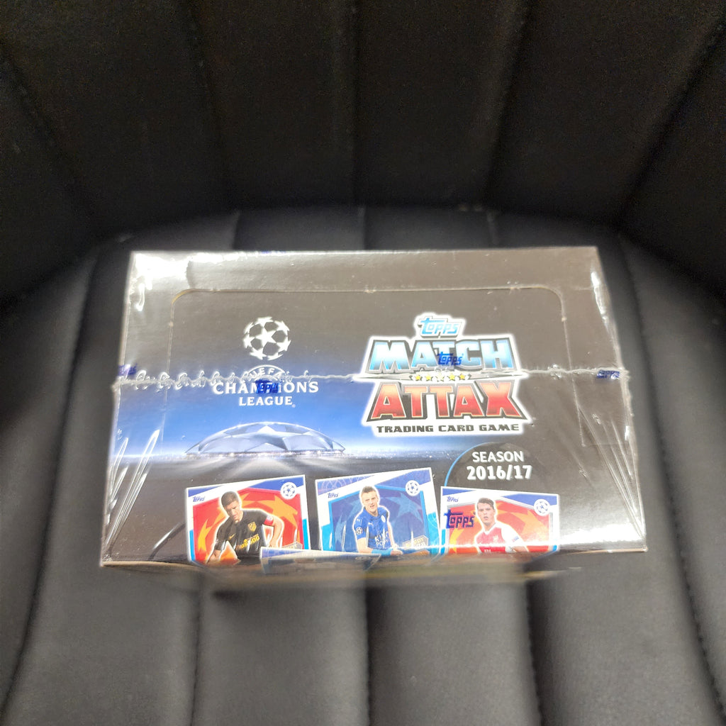 2016-17 Topps Match Attax Champions League UEFA Box 50 Packs Messi Ronaldo MINT